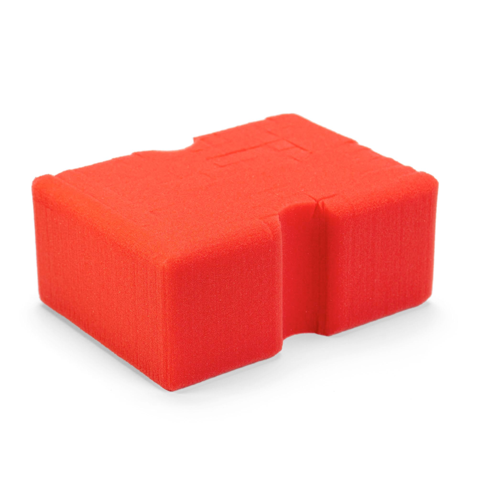 Optimum Big Red Sponge - Original Brs - Large Car Wash Sponge, Professional Car Detailing Sponge, Great For Use With Rinseless C
