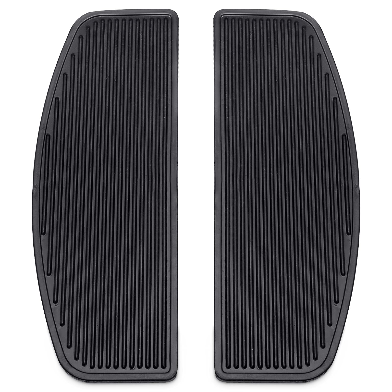 Waterwich Front Driver Rider Inserts Floorboard Foot Peg Footrest Inserts Compatible With Harley Davidson Touring Road Glide Electra Glide Heritage Softail Road King