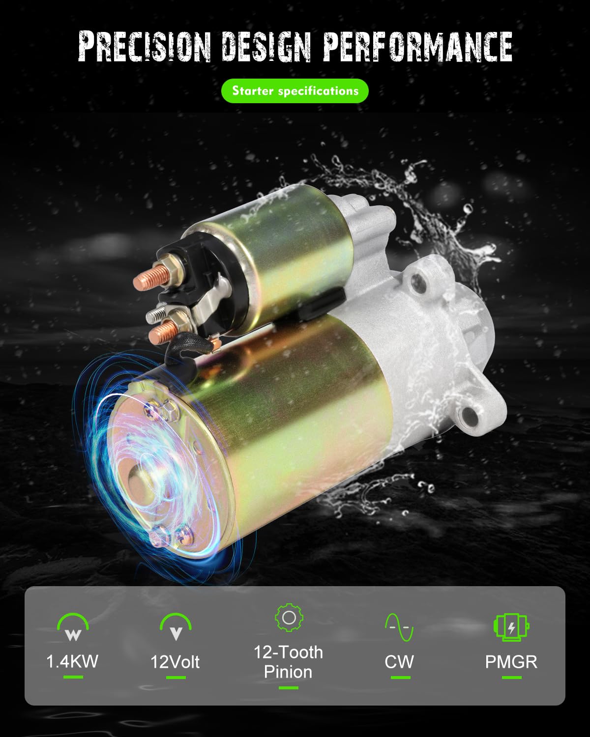 Scitoo Starters Sfd0028 3221 323-525 Fit For Crown Victoria For Lincoln Town Car For Mercury Grand Marquis 1992-2011 4.6L