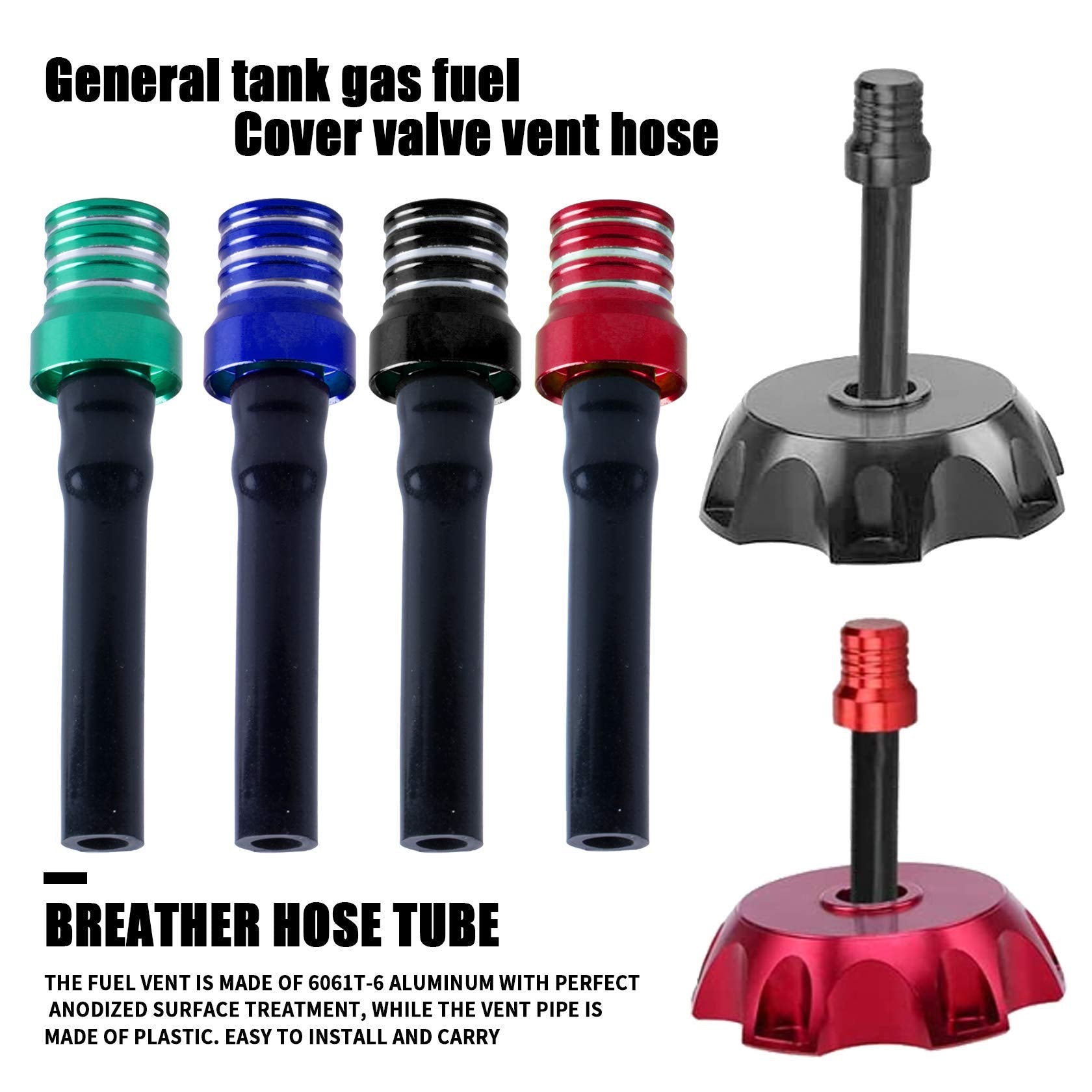 Mwmnun Breather Hose Gas Fuel Tank Cap Vent Hose Tube Cnc Universal Compatible With Atv Quad Crf Yzf Rmz Klx Drz Pit Dirt Bike M