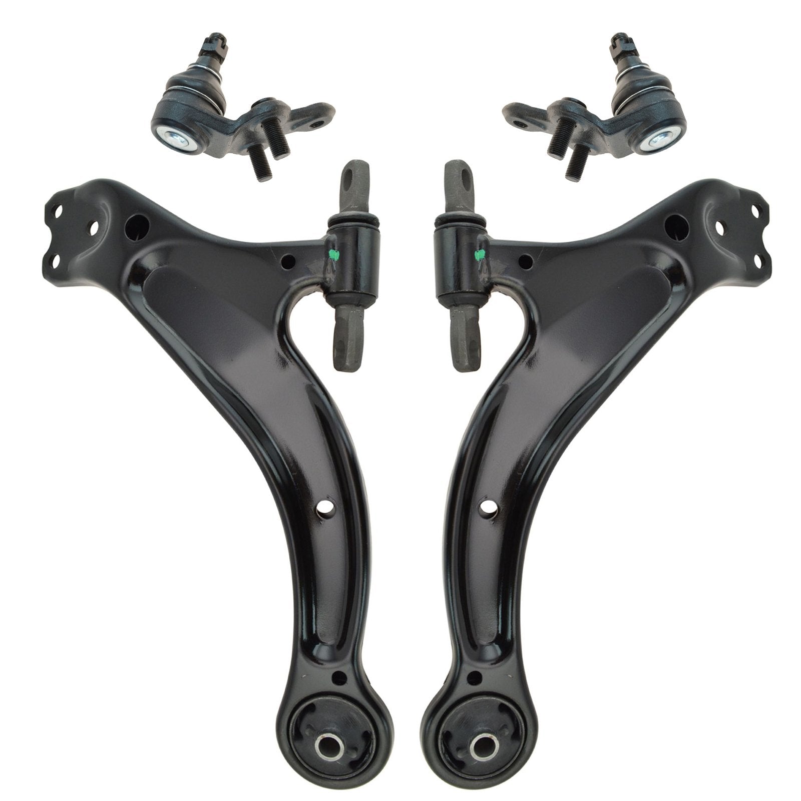 TRQ Front Lower Control Arm with Ball Joint Set Compatible with 1998-2004 Toyota Avalon 1998-2003 Sienna 1999-2003 Solara