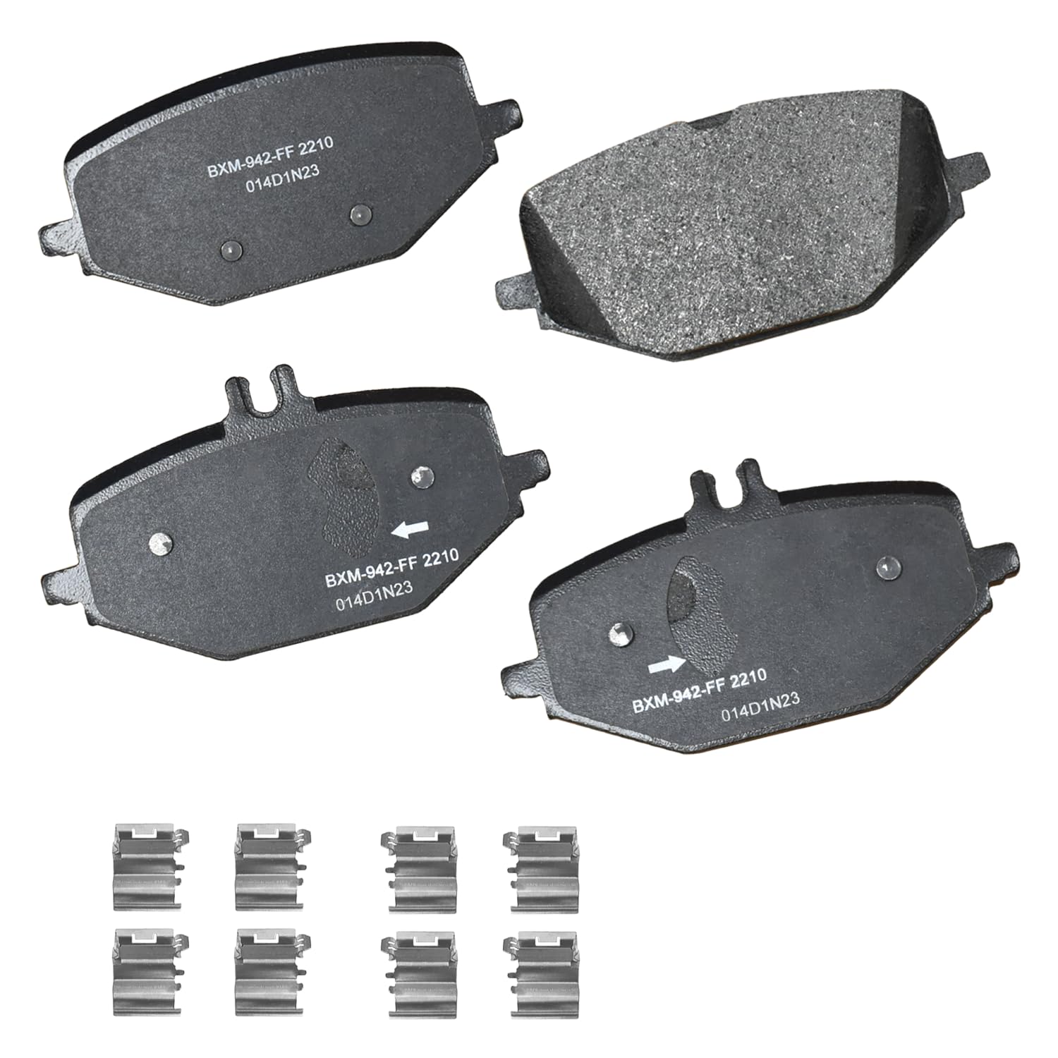Bendix Premium Sbm2210 Semi-Metallic Rear Brake Pads For Select Models Mercedes-Benz G550,Gle53,Amg,Gle350,Gle450,Gle580,Gls450,