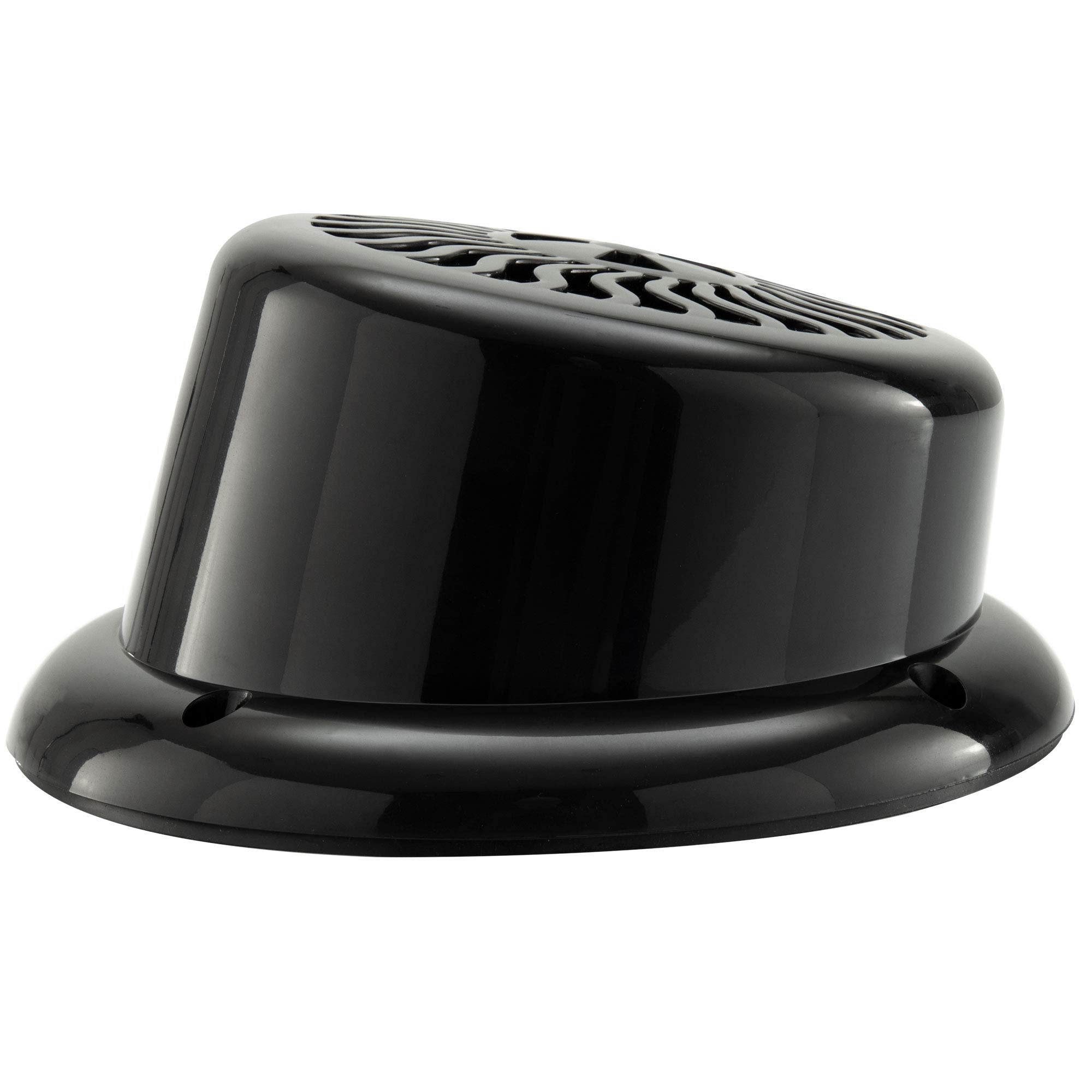 RecPro RV Flush Mount Speaker | 5.25 Black Wavy Blue LED | Water Resistant (10 Pack)