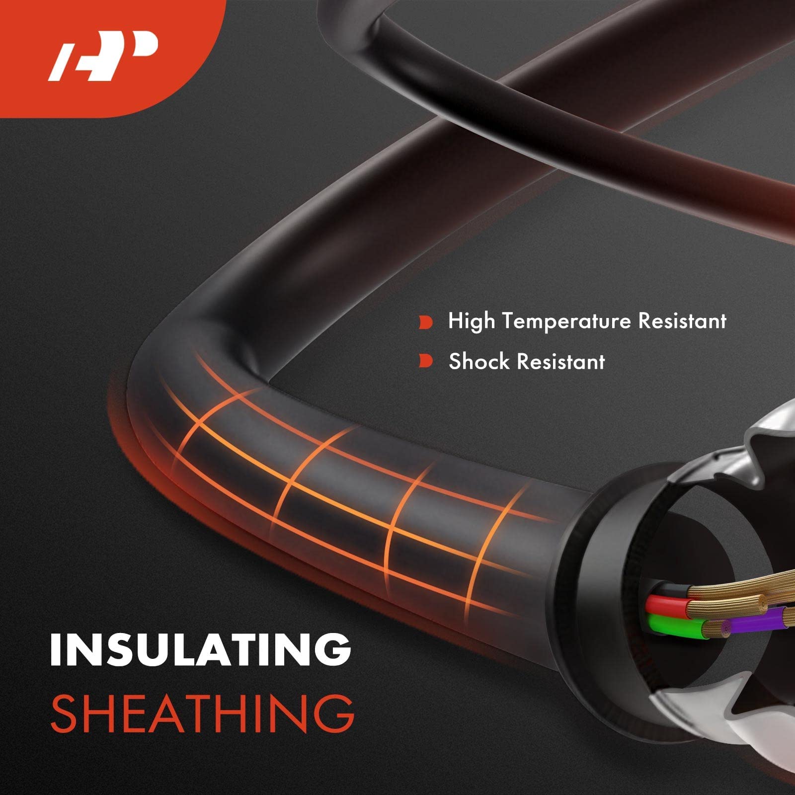 A-Premium O2 Oxygen Sensor Compatible with Mazda Models - 3 2014-2018, 6 2014-2021, CX-5 2013-2016 2019-2022, CX-9 2021-2022 - L4 2.5L 2.0L - Downstream