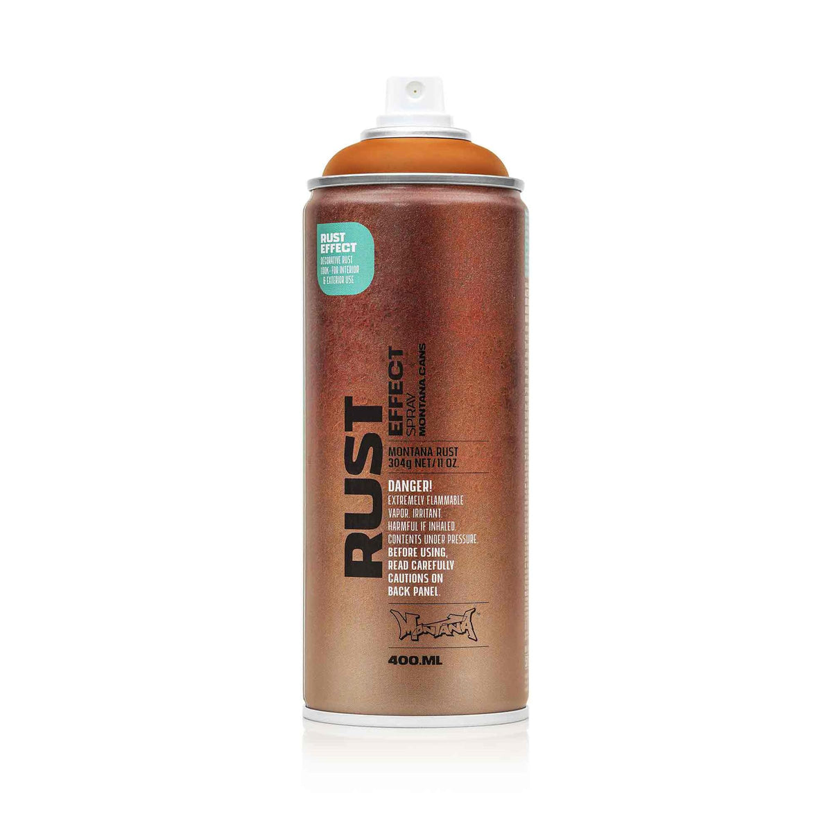 Montana Cans Effect Rust Spray Paint, 400Ml, Orange Brown