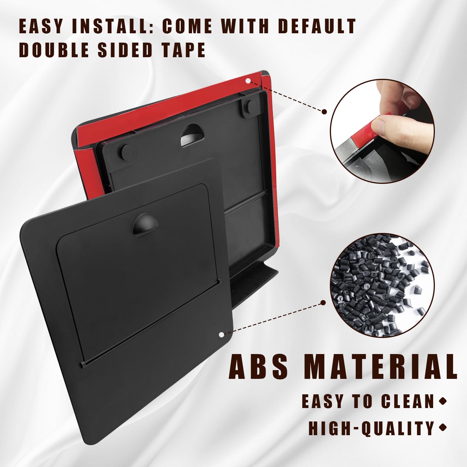 Muslogy Center Console Hidden Storage Box Compatible With Honda Pilot 2023 2024 2025, 2024 Ridgeline/Passport Magnet Armrest Sec