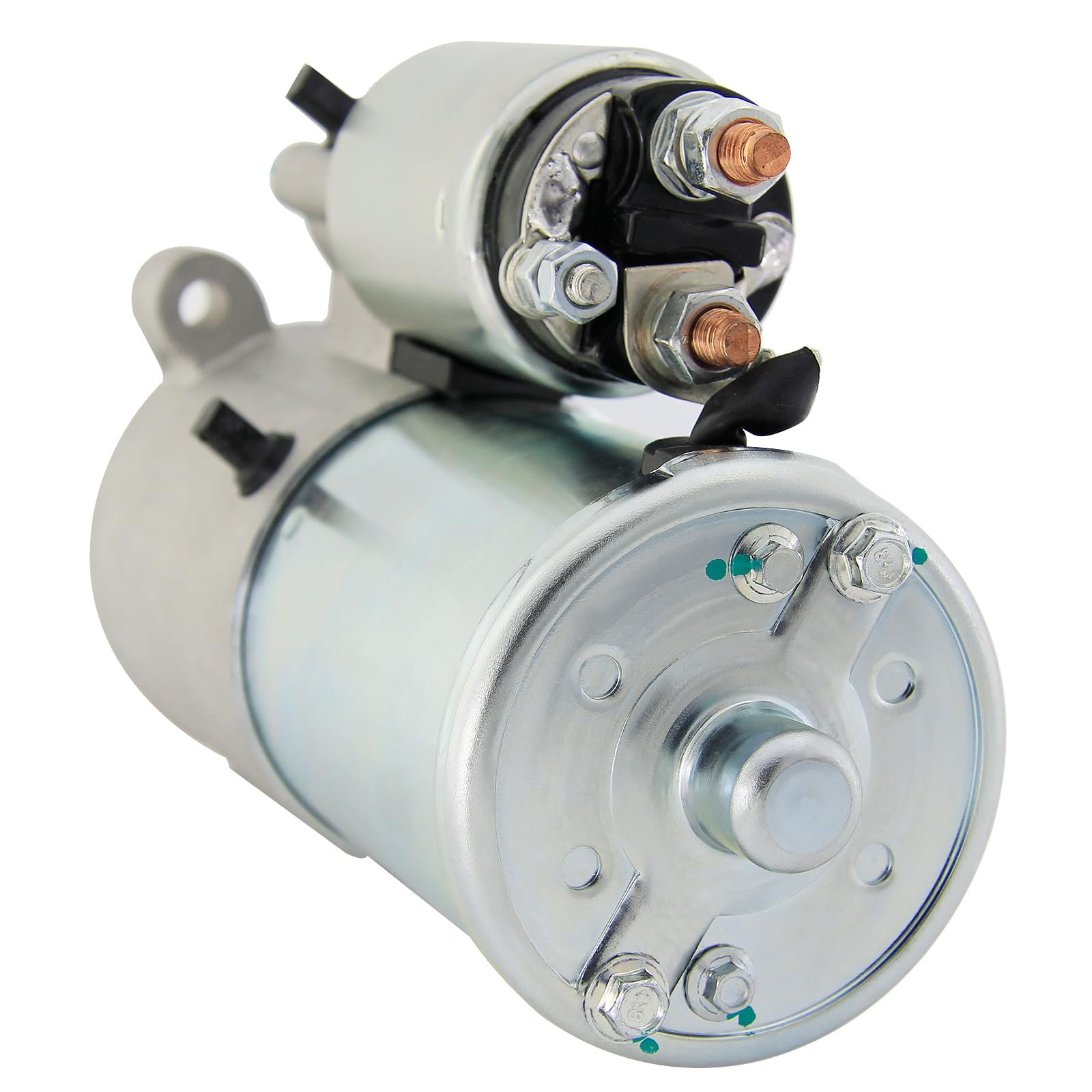Ford Starter Replacement New For 00-05 Excursion, 99-13 Expedition F-150 F-250 F-350 F-450 F-550 Super-Duty Lincoln Navigator, 05-10 Mustang, 99-13 V8 V10 4.6 5.0 5.4 6.2 6.8L, 4L34-11000-Aa 6646N