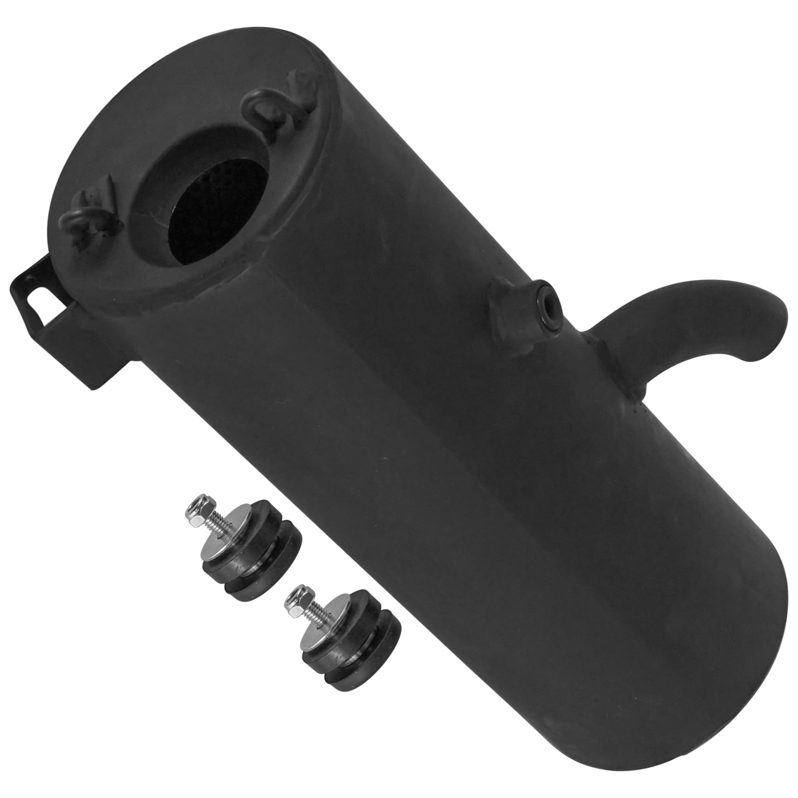 Caltric Black Exhaust Muffler Silencer Compatible With Polaris Sportsman 500 4X4 Ho 2001-2013