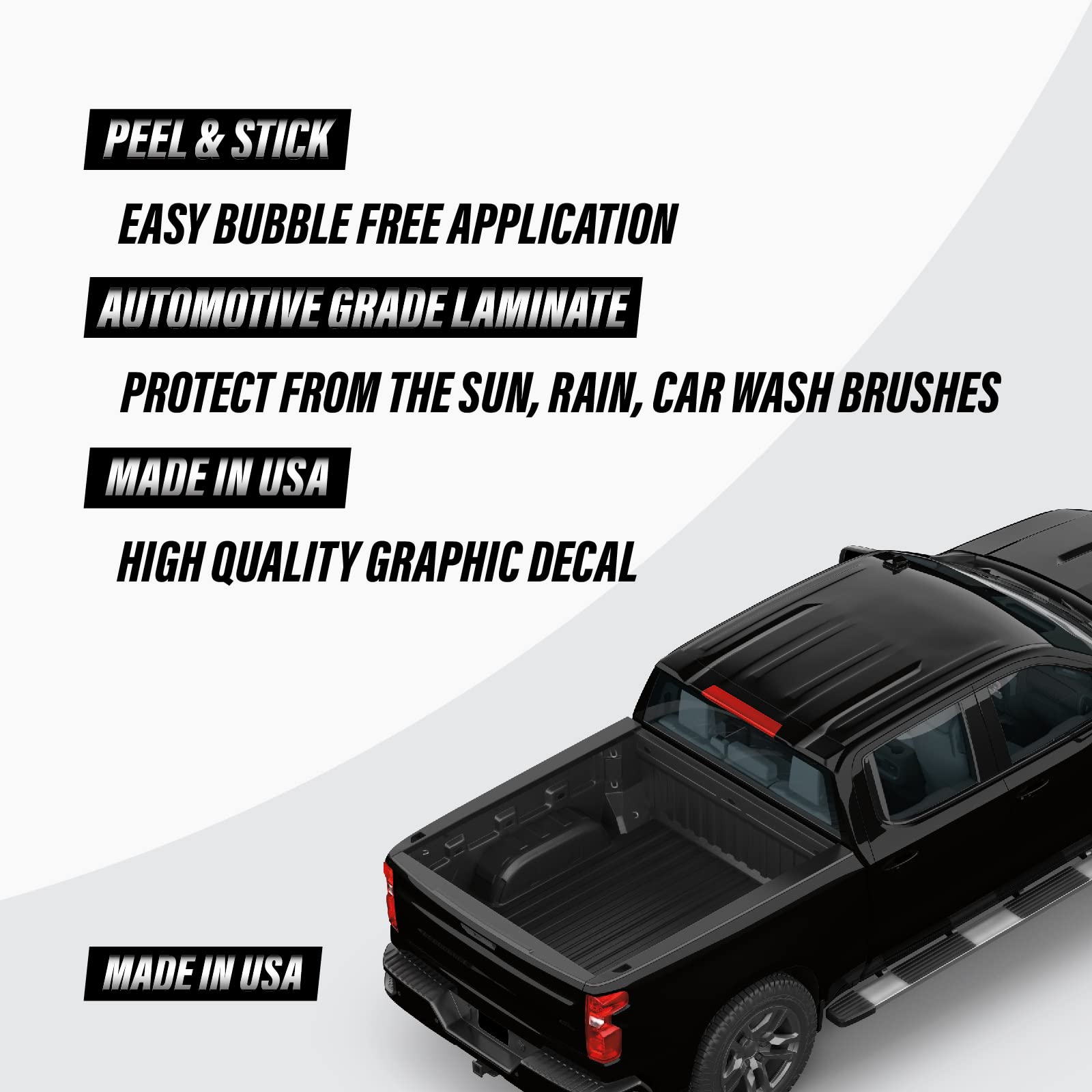 Tremor Decals Truck Bed Side Stickers F150 F250