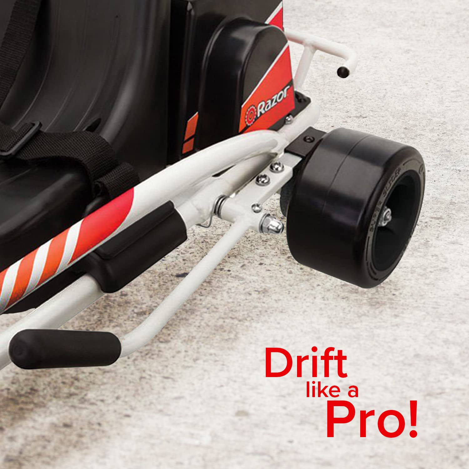 Alveytech Super Slider Pom Rear Wheels For The Razor Ground Force Drifter And Gfd Fury Go-Karts - Replacement Parts For Electric