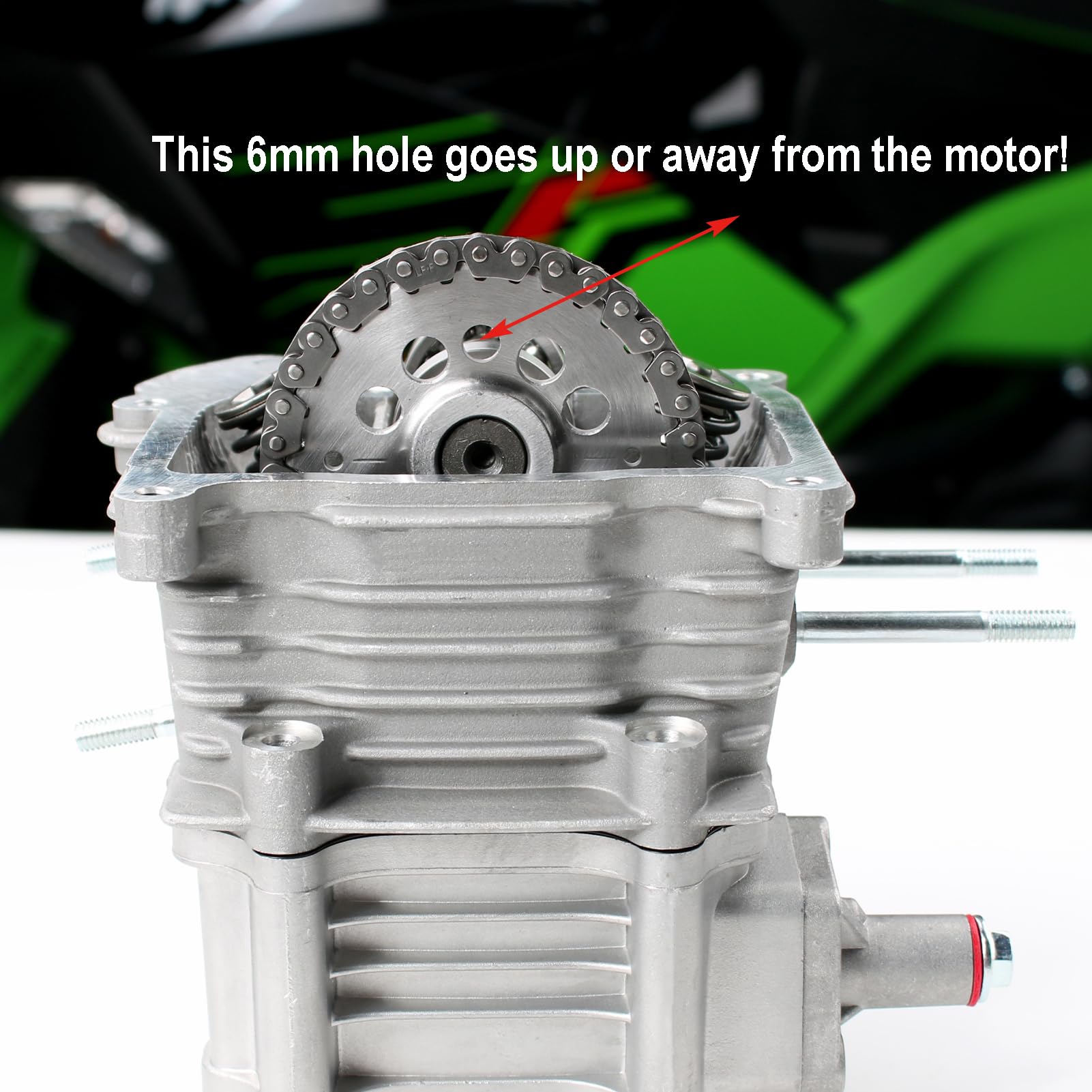 Glixal Gy6 100Cc 50Mm Complete Big Bore Cylinder Rebuild Kit With Performance Big Valve Cylinder Head Assy For 139Qmb 139Qma 147Qmd Engine Scooter Moped Atv Go-Kart (69Mm-18.5/20.5Mm Larger Valves)