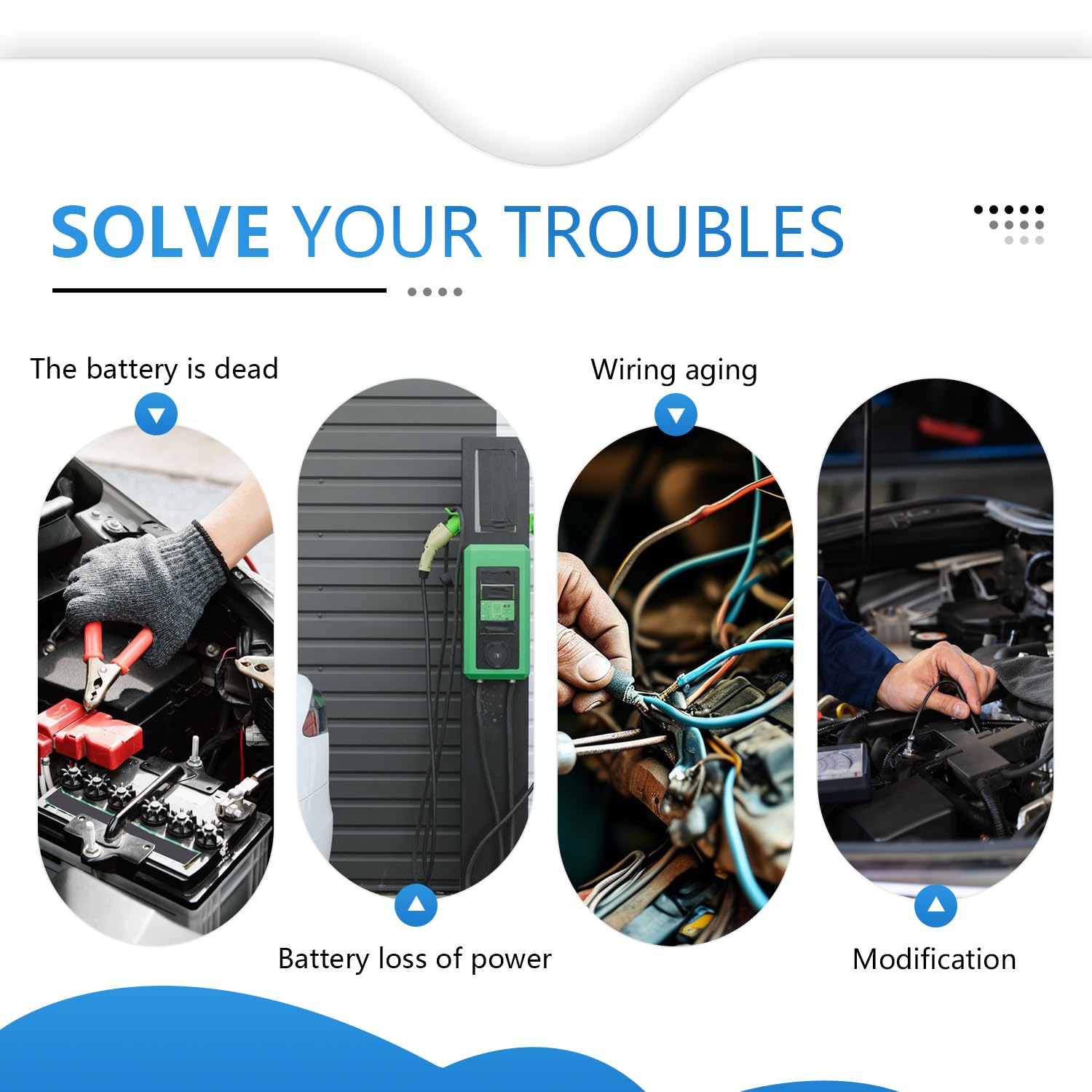 Battery Disconnect Switch, High Current Master Battery Power Cut Isolator Kill Switch, General Purpose Heavy Duty Battery Shutof