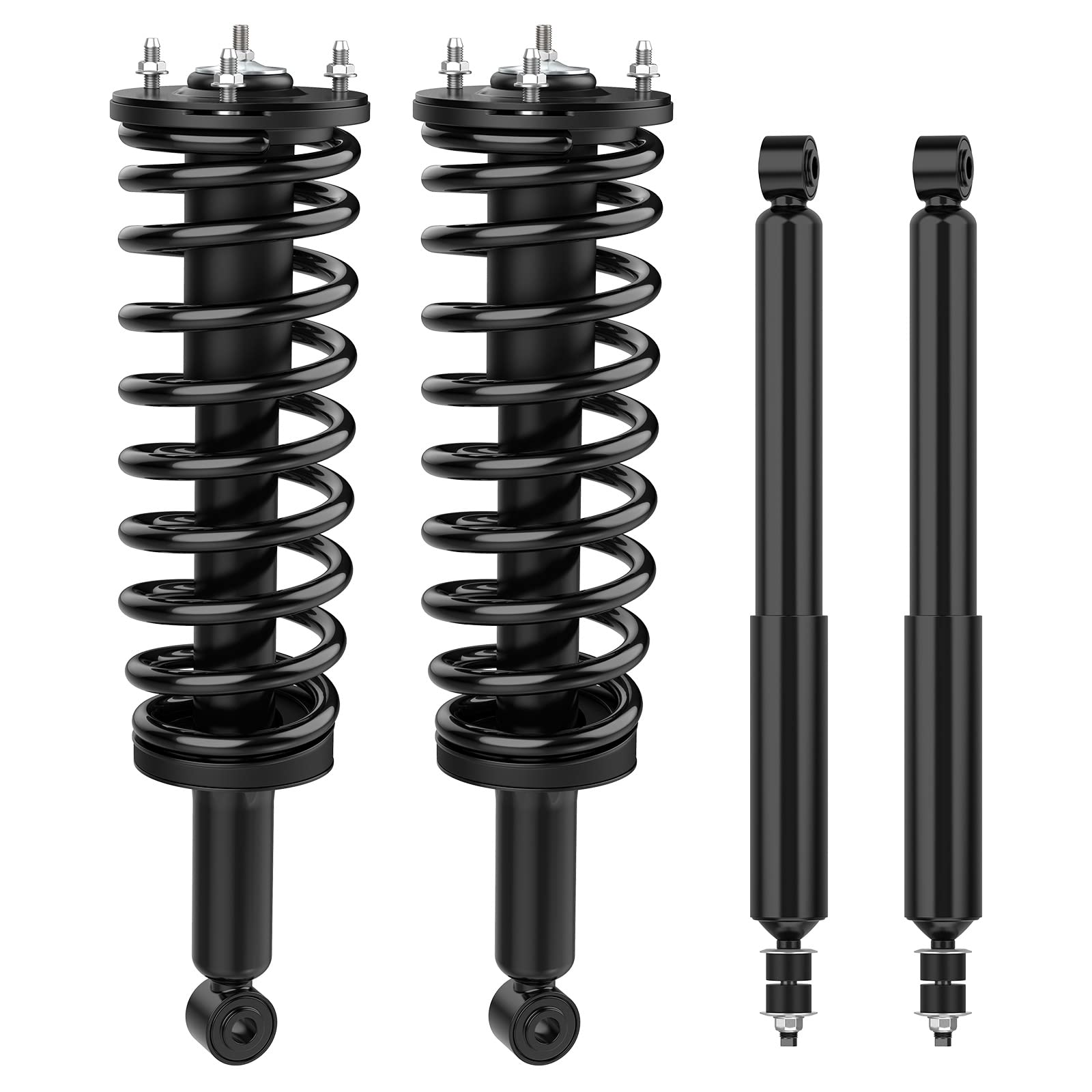 Yitamotor Front Complete Strut Rear Suspension Shocks Compatible With 2000-2006 Tundra 4Wd