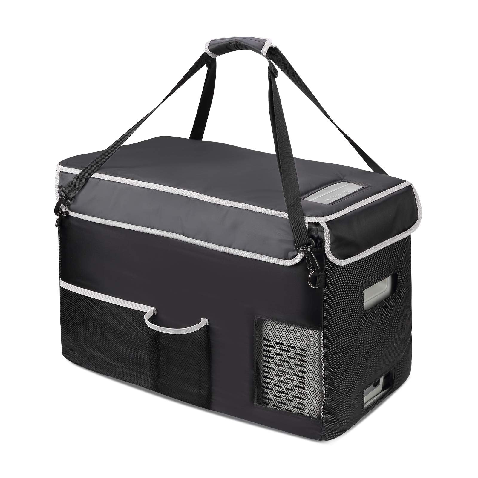 Bougerv 30 Quart Insulated Protective Cover For Bougerv Cr28 30Qt Fridge, 12 Volt Portable Car Refrigerator Cover (Refrigerator 