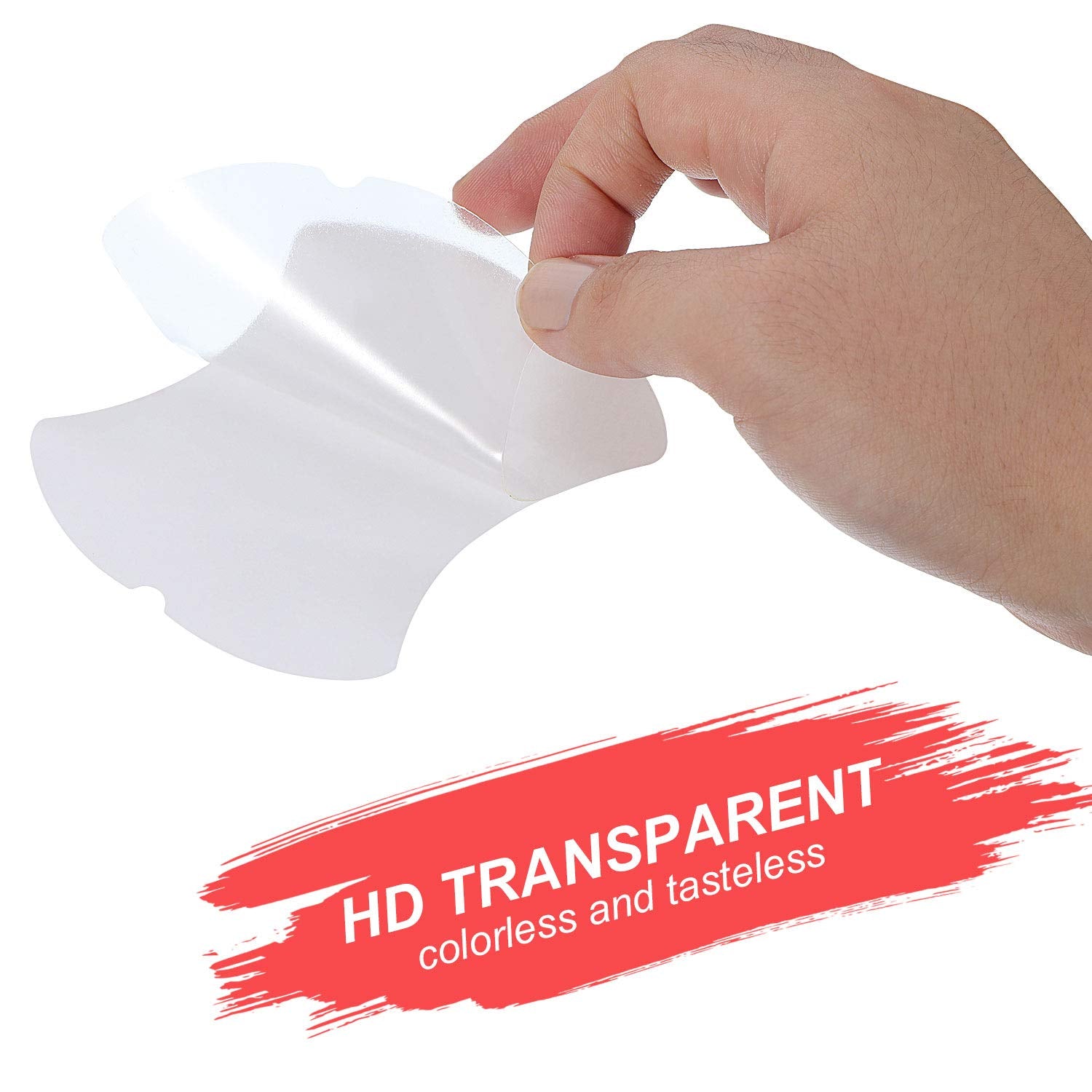 Car Door Handle Cup Protector Clear Car Door Handle Scratches Protective Films For Vehicles Transparent Paint Scratch Protection