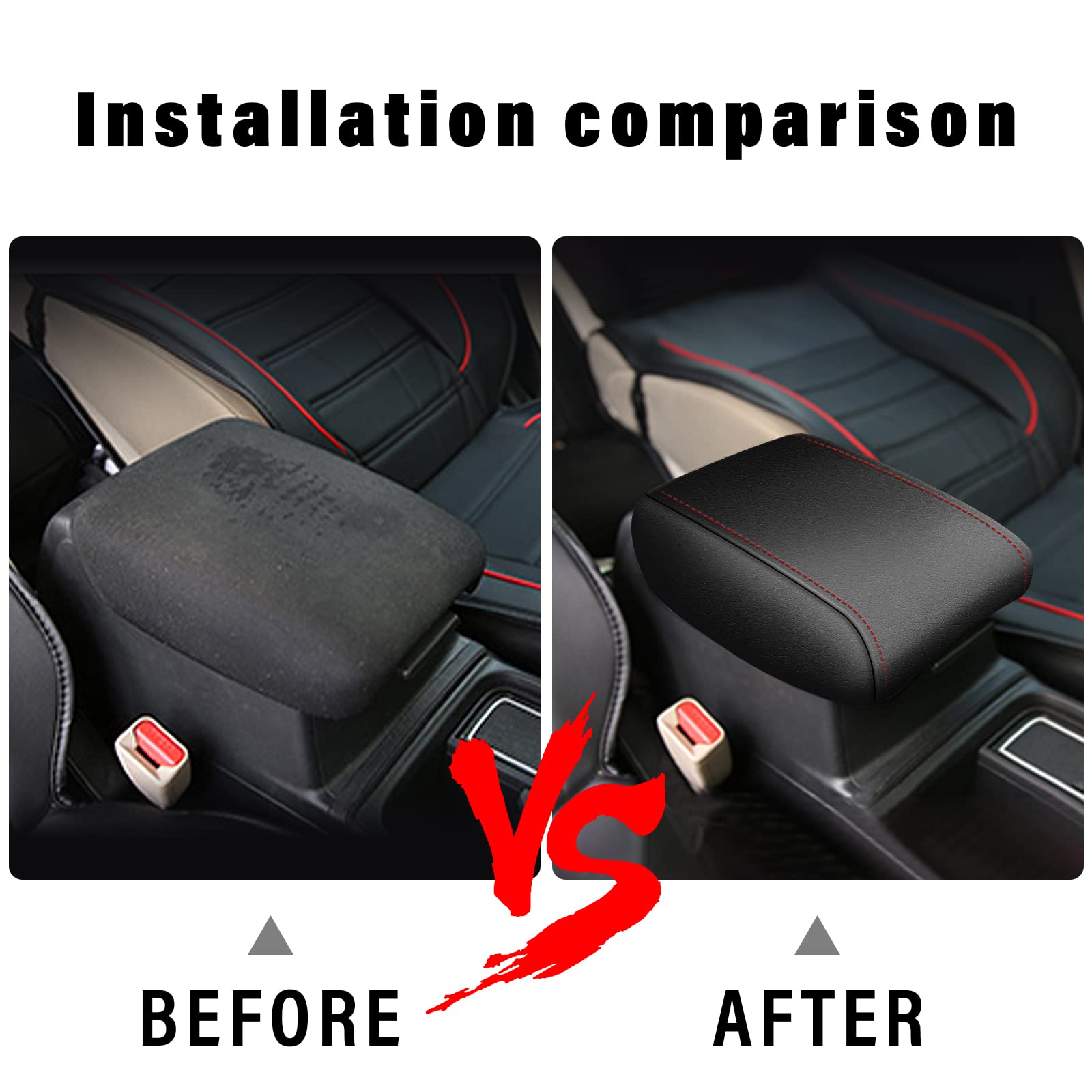 Aomsazto Center Console Armrest Covers For 2012 2013 2014 2015 2016 Honda Crv