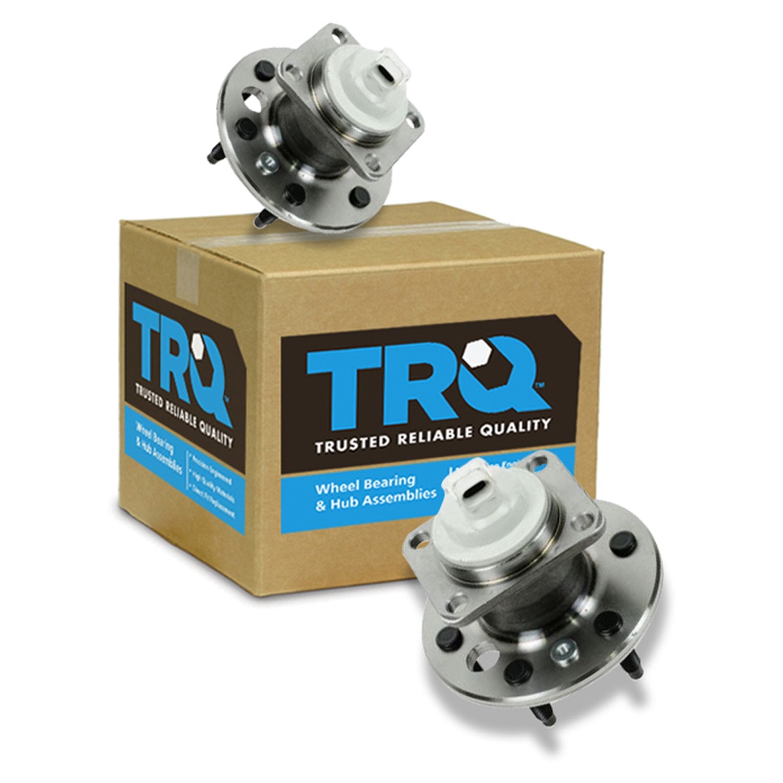 Trq Rear Wheel Hub Bearings Assembly Set Compatible With 2006-2007 Buick Terraza 2006-2008 Chevrolet Uplander 2006 Pontiac Monta