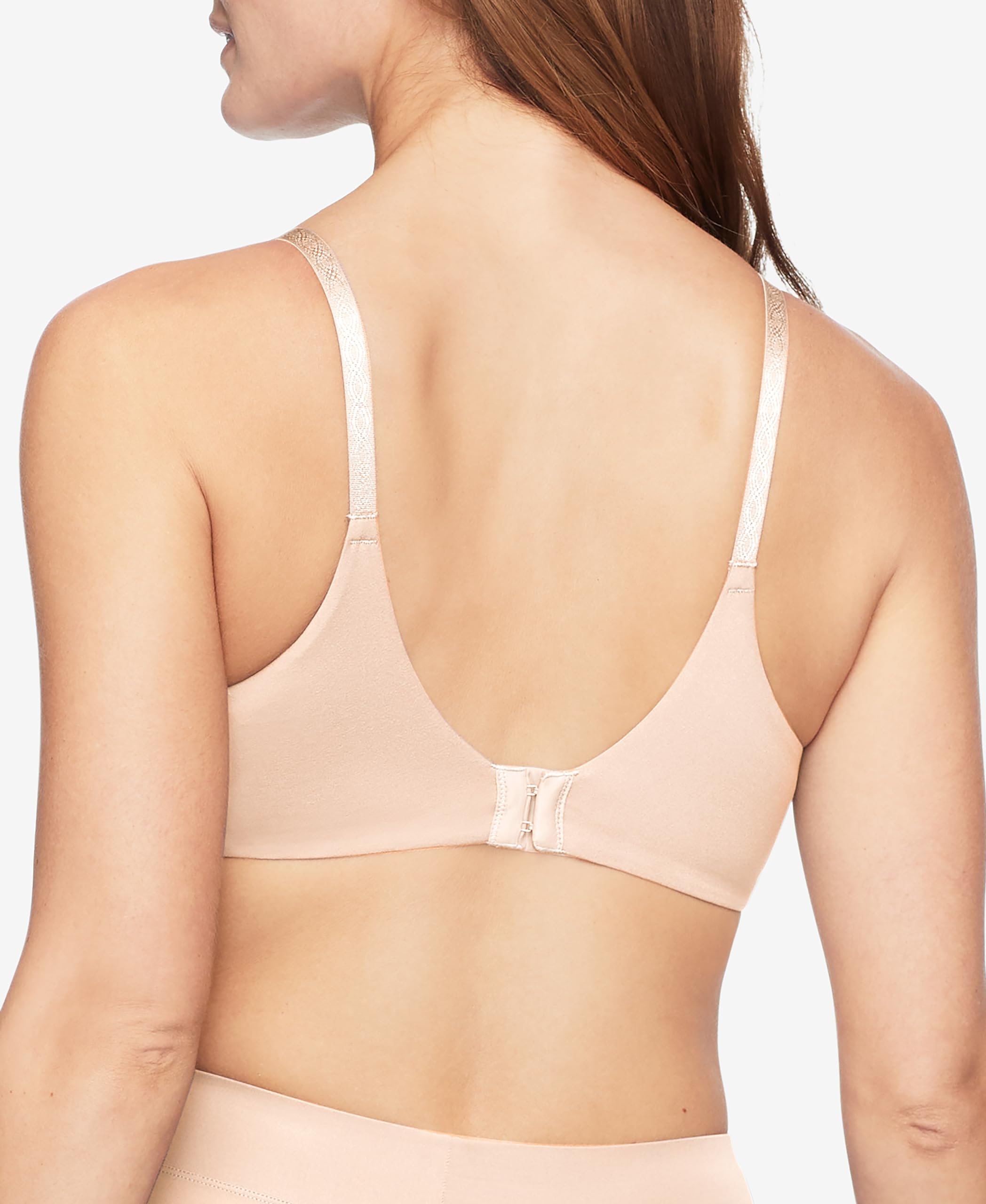 Warners Womens Cloud 9 Super Soft Underwire Lightly Lined T-Shirt Bra Rb1691A, Sandshell, 34Dd