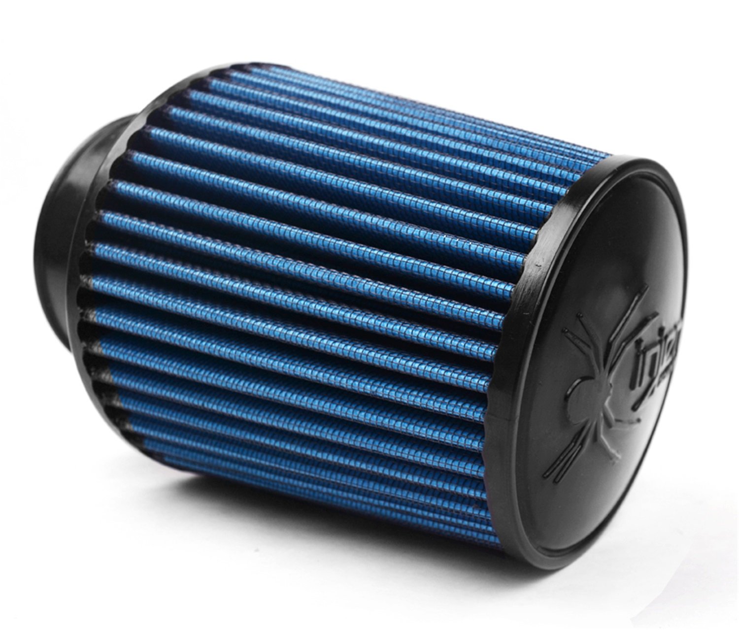 Injen Technology X-1015-BB 3.5&quot; AMSOIL Ea Nano-Fiber Black and Blue Air Filter,Black/Blue
