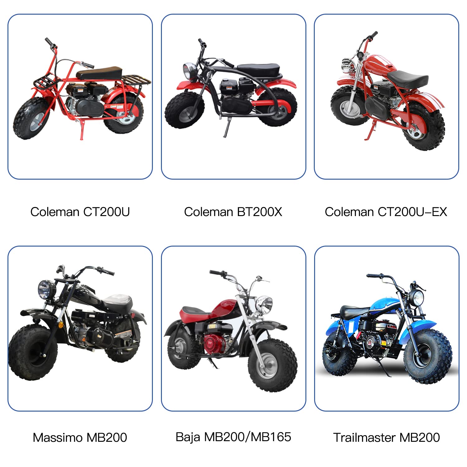 YOXUFA Gas Tank Cap for Predator 212 Coleman CT200U CT200U-EX Mini Bike GX340 GX390 GX160 GX200 168F Engine Baja MB200 Massimo T