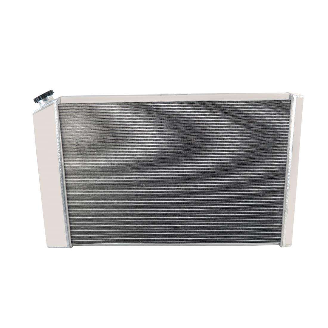 Primecooling 56Mm 3 Row Core Aluminum Radiator +2X12'' Fan +Shroud For Chevrolet Gmc C/K Series Pickup & Trucks 1973-91