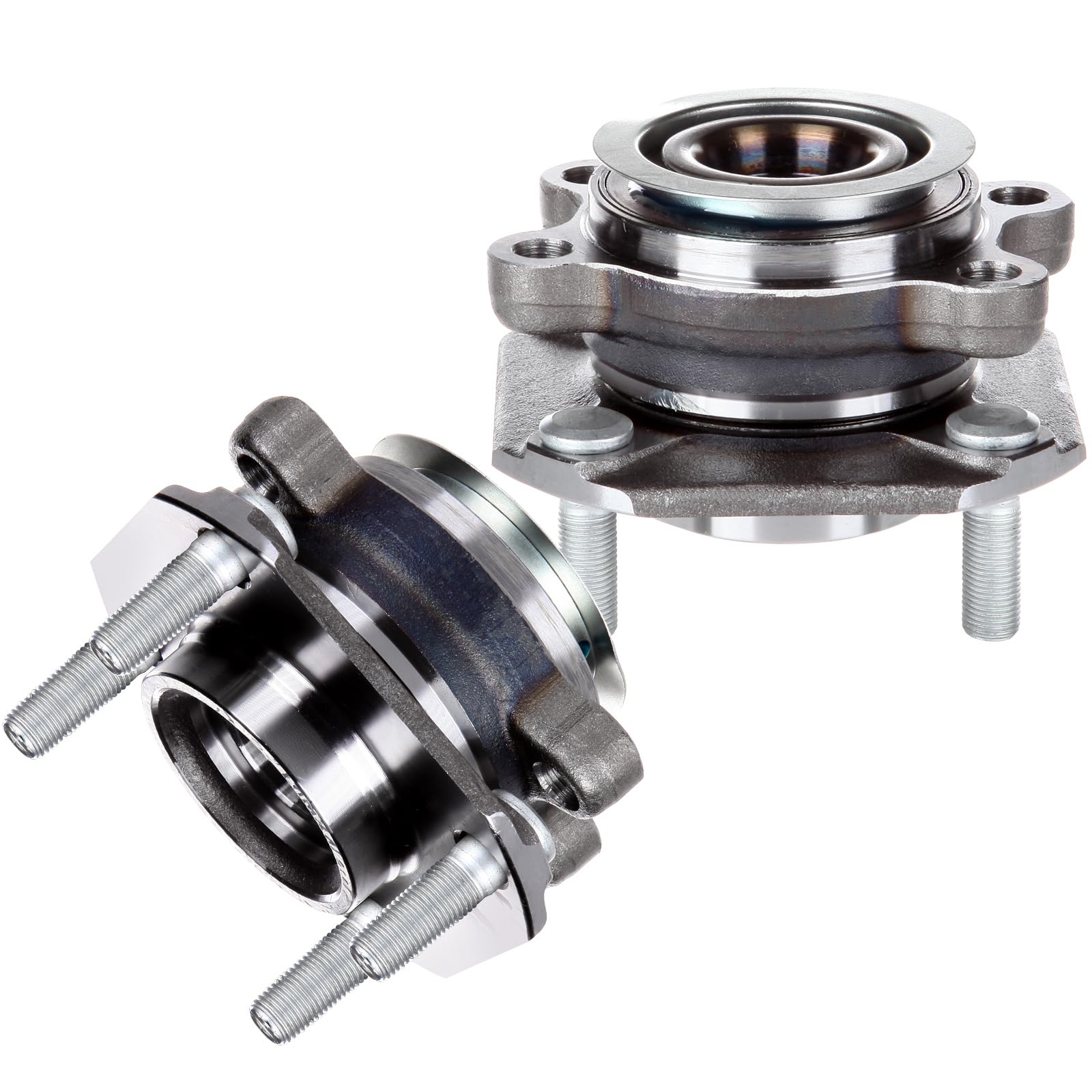 ECCPP Front 4 Lugs Wheel Bearing and Hub Assembly for 2007-2012 Sentra Wheel Hub Bearings 513299