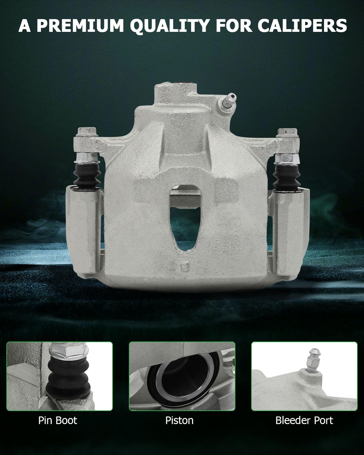 Scitoo Front Left Brake Caliper With Bracket 19B2714 Compatible For Toyota Avalon 2005-2007 For Toyota For Camry 2005-2006 For T