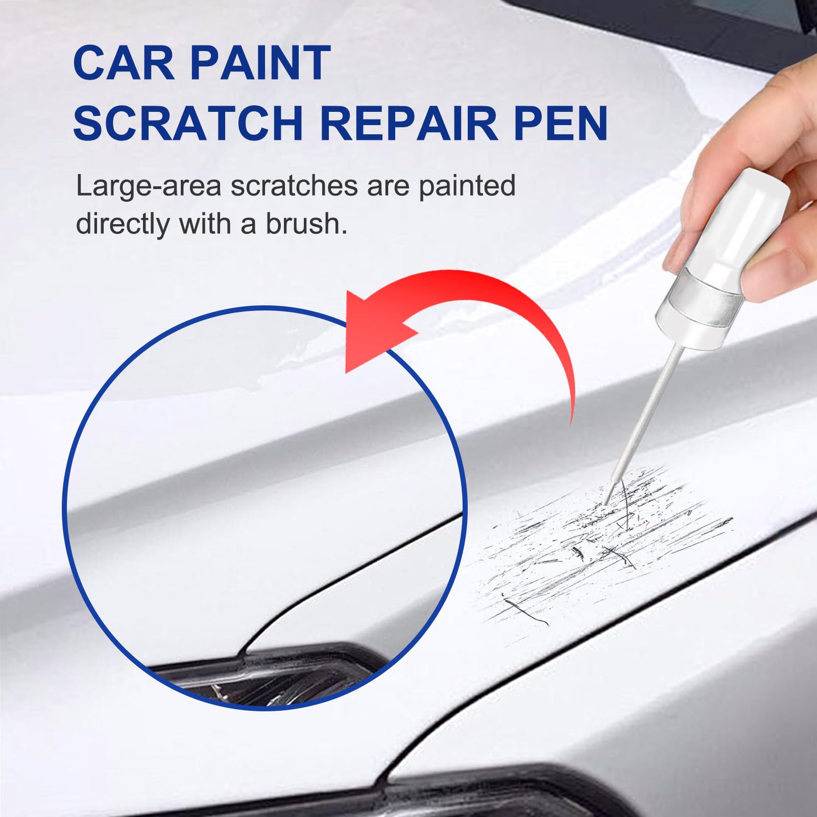 Magnetic Gray Metallic (P8Y) Touch Up Paint for Subaru-Exact Match-Chips and Nicks Car Paint Scratch Repair Kit Automotive Paint