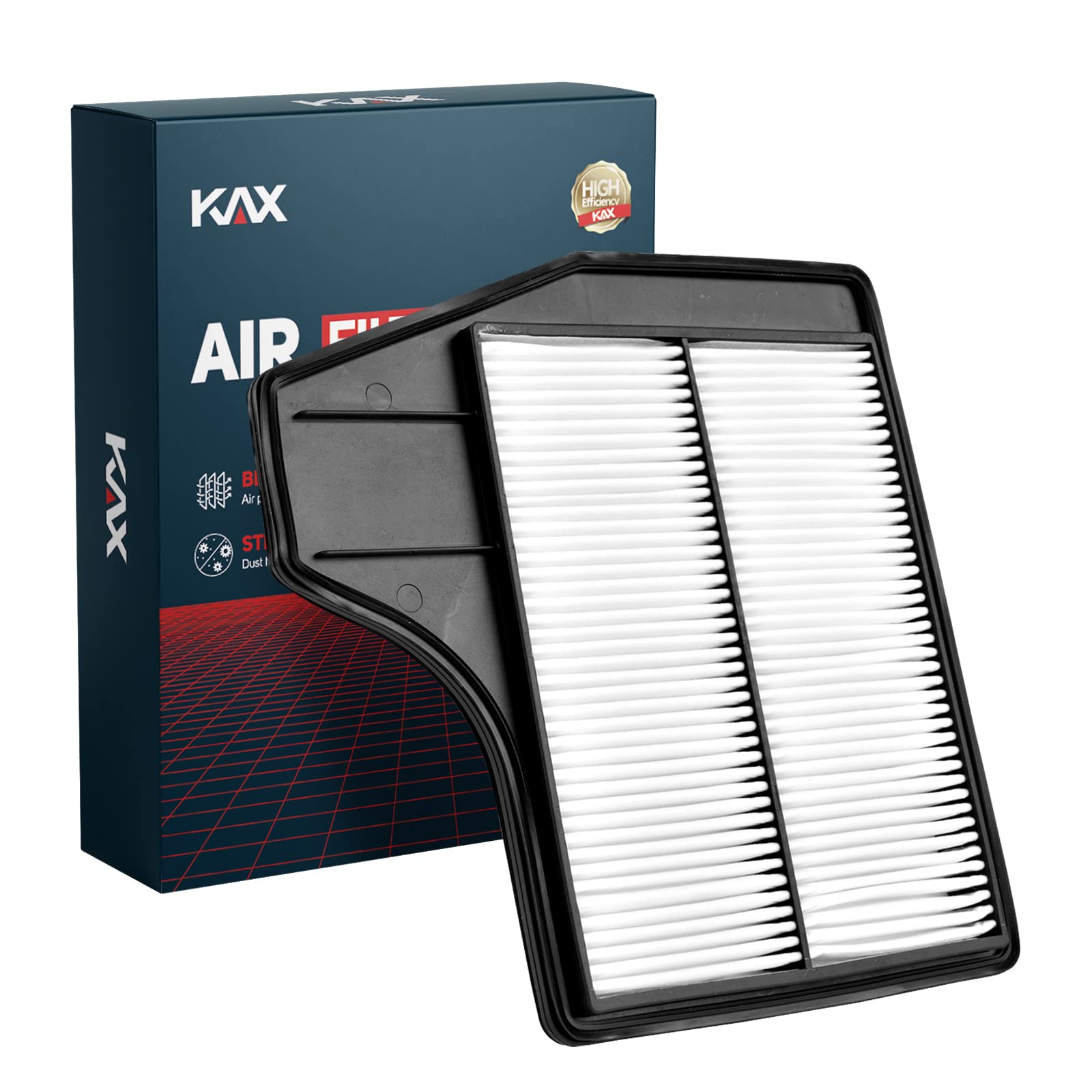 Kax Engine Air Filter, Ca11450 Replacement For Altima 2013-2018 Gas L4 2.5L, Advanced Air Filter Media, Increased Acceleration
