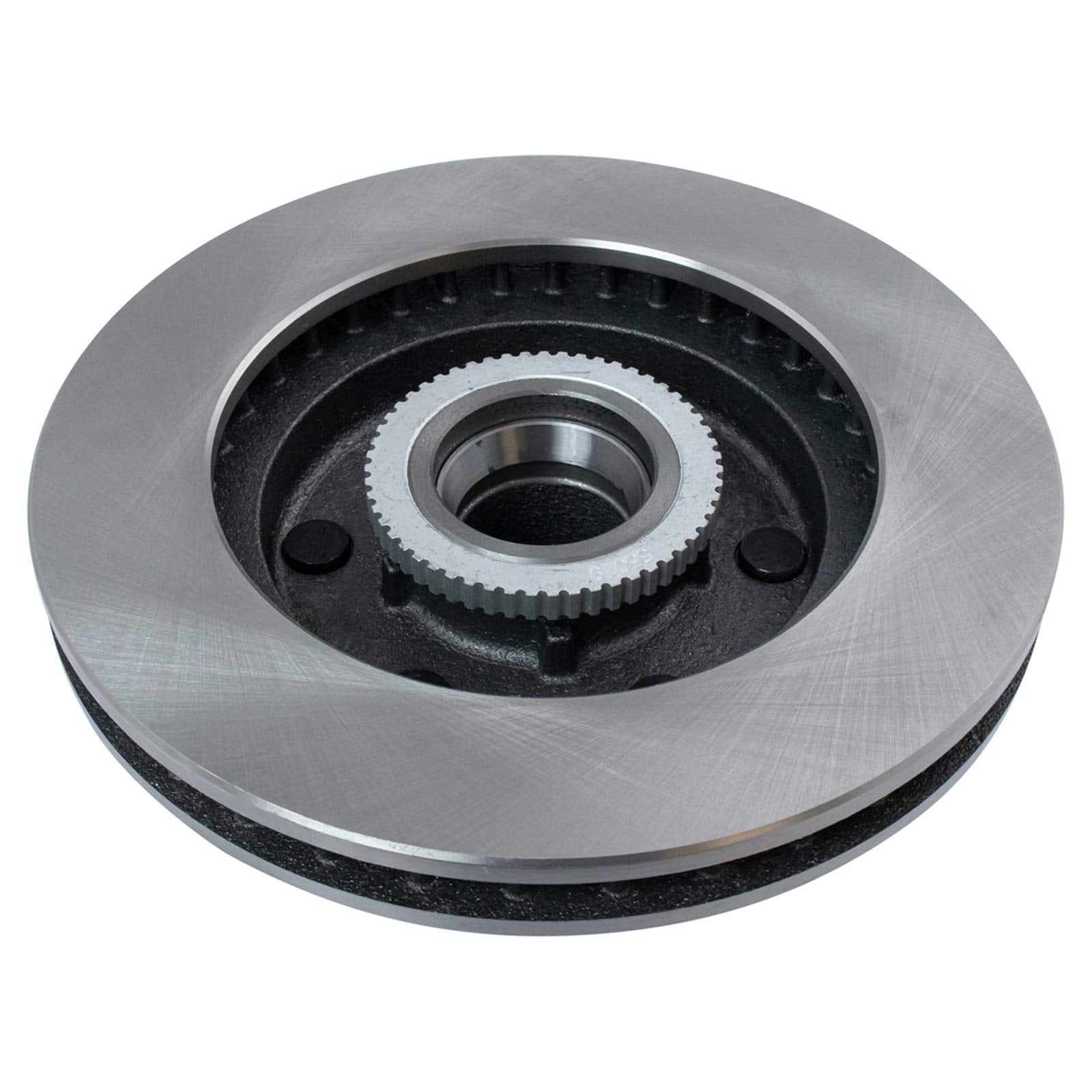 Trq Front Brake Pad & Rotor Kit Brake Pads Brake Rotor Semi-Metallic Compatible With 1995-1998 Chevrolet C2500 1996-2002 Express