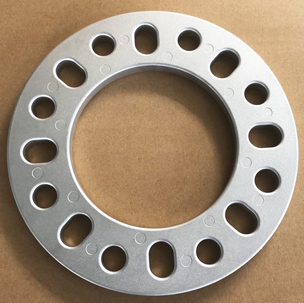 ZHTEAPR 2pc Universal Wheel Spacers 12mm 1/2'' for Most 8 Lug Vehicle 8x6.5 8x165.1 8x170 8x180 Compatible with F250 E350 Ram 25