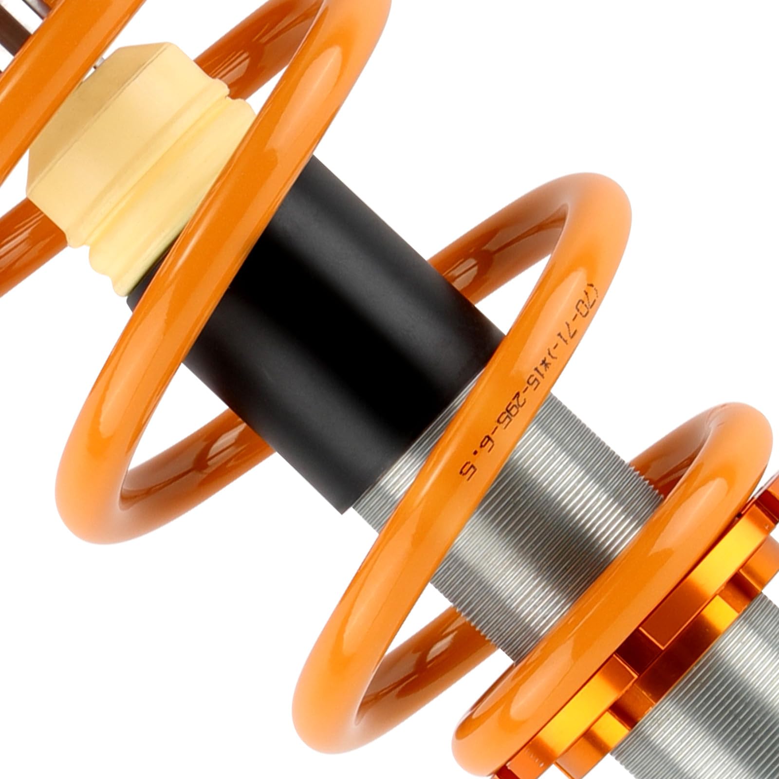 Maxpeedingrods Coilovers For Audi A4 2000-2009, Height Adjustable Coilovers Suspension Kit Struts, Preset Damping Shock Absorber Struts, Amortiguador Lowering Kit Gold