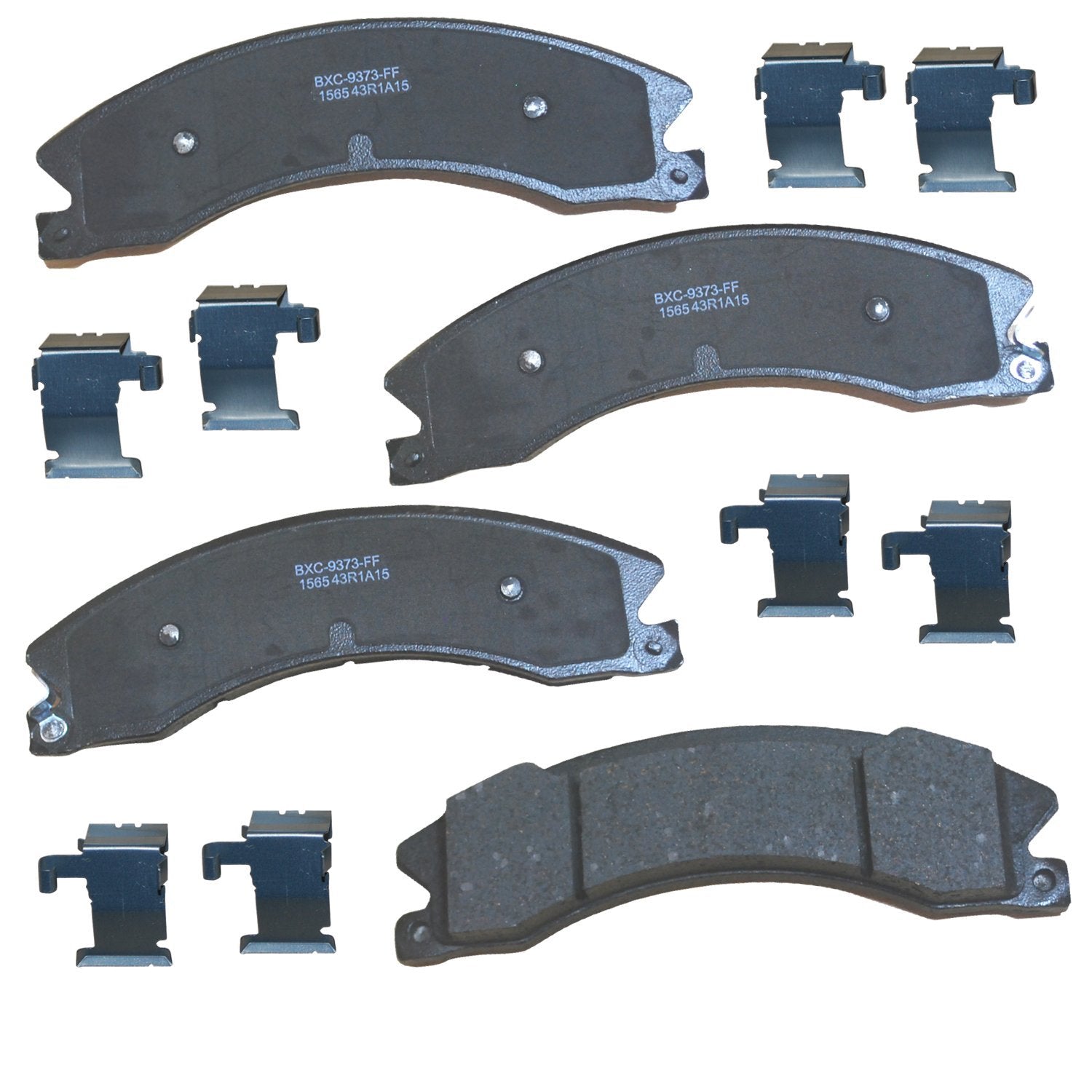 Bendix Premium Sbc1565 Ceramic Rear Brake Pads For Nissan Nv1500 2021-2012, Nv2500 2021-2012, Nv3500 2021-2012, Titan Xd 2019-20
