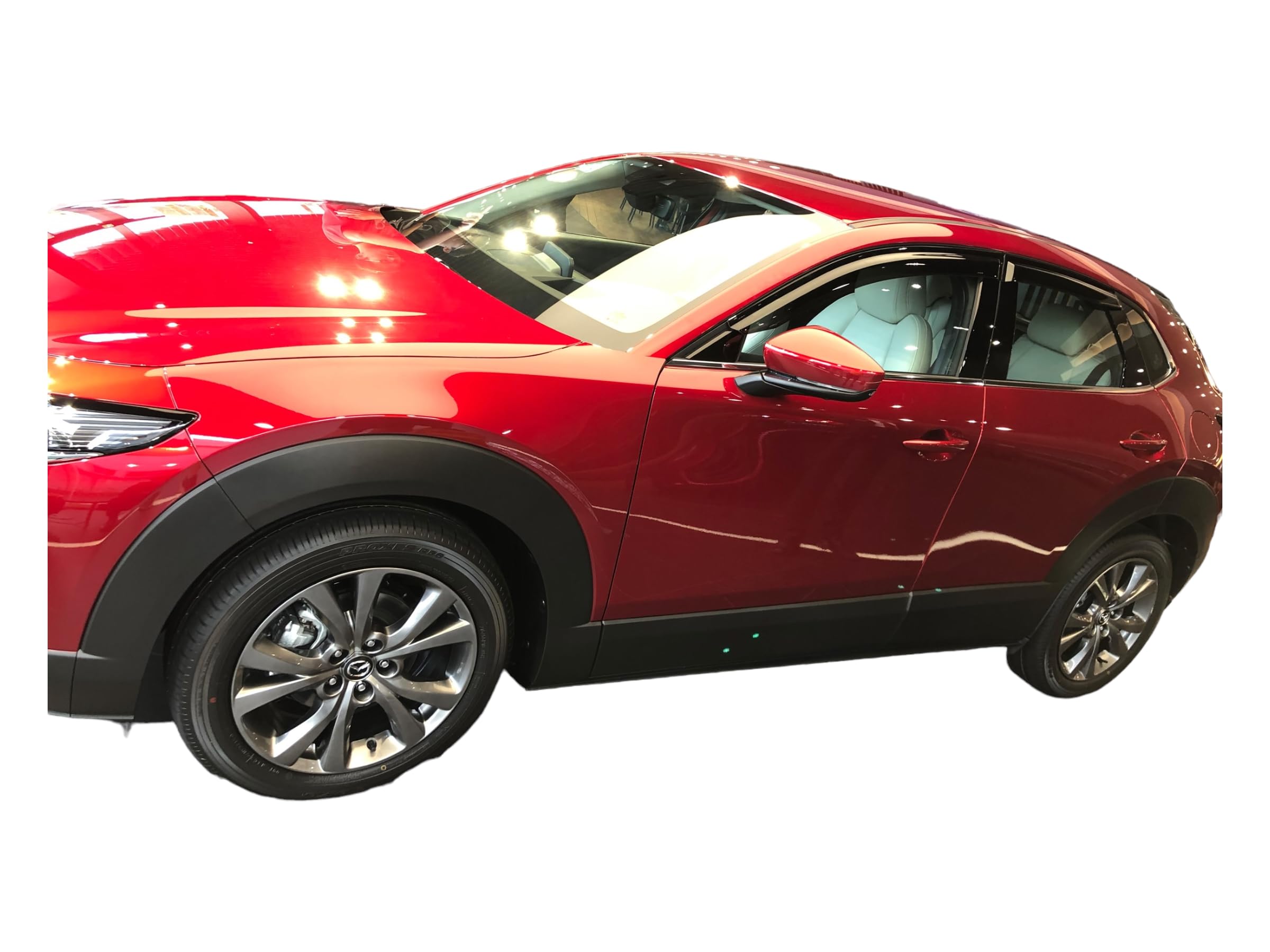 2020-2025 Tape-On Rain Guards For Mazda Cx-30 Side Window Visor Deflectors 2.5 S Select Sport Preferred Premium Turbo Cx30 Durab
