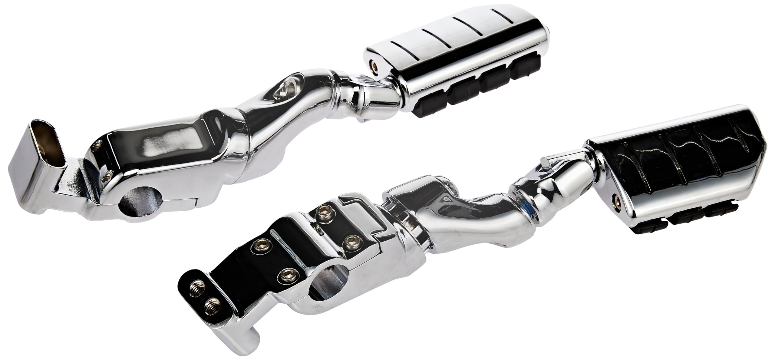 Kuryakyn 4073 Motorcycle Foot Controls: Ergo II Cruise Mounts with Dually ISO Pegs and Mini Arms for Honda Gold Wing, Valkyrie M