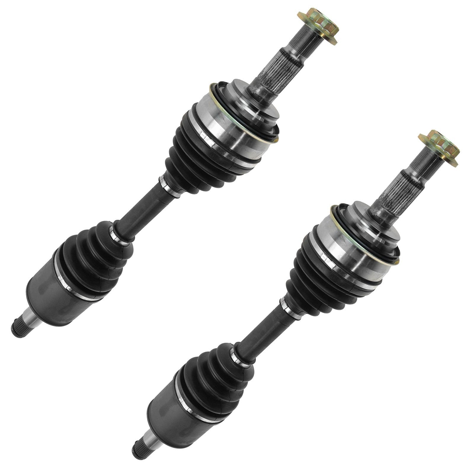 Trq Front Cv Axle Shaft Assembly Set Compatible With 2008-2019 Toyota Sequoia 2007-2019 Tundra