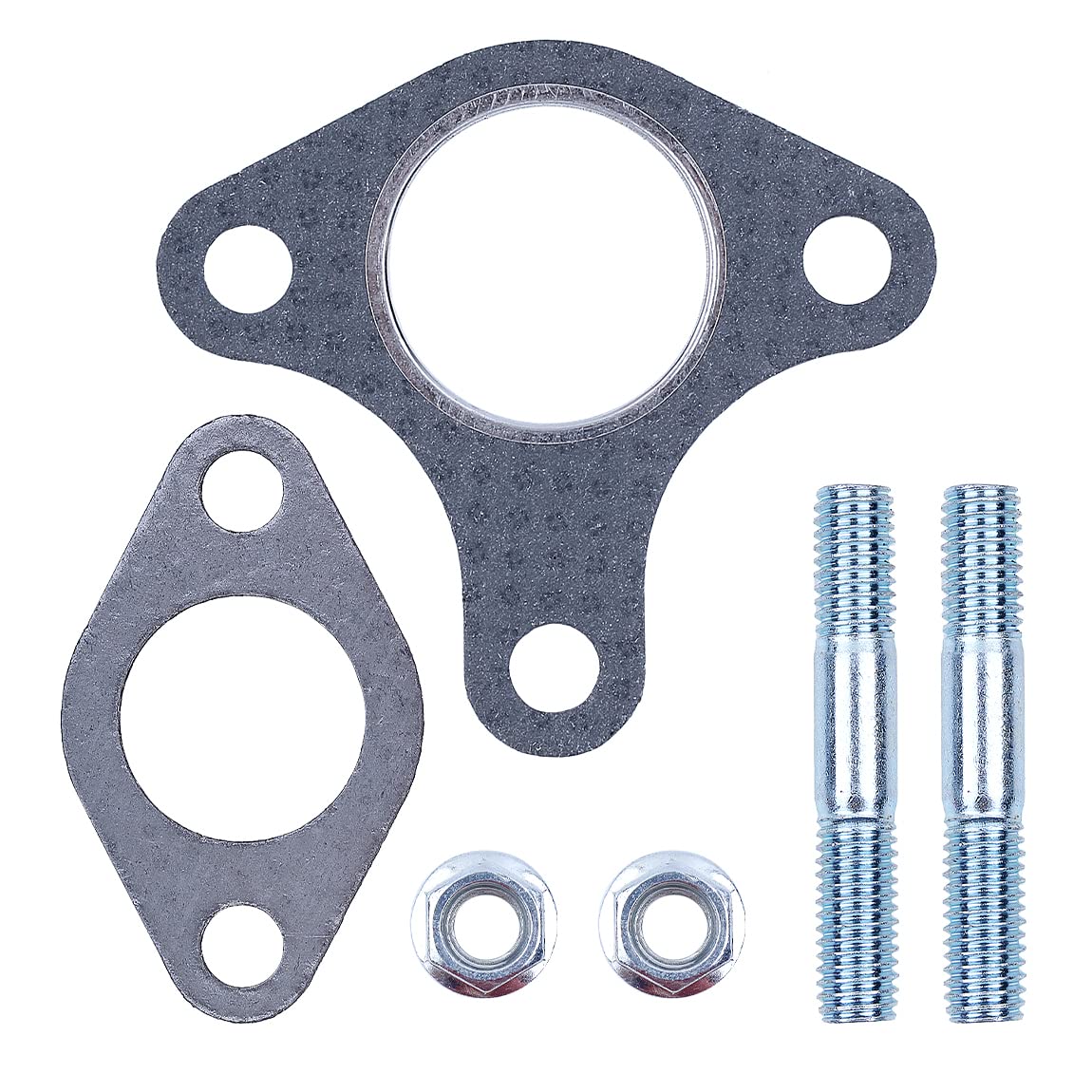 Mtanlo 1 Sets Muffler Exhaust Gasket Bolt For Honda 13Hp 11Hp 9Hp 8Hp Gx390 Gx340 Gx270, Muffler Gasket Set, Bolt Exhaust Studs,