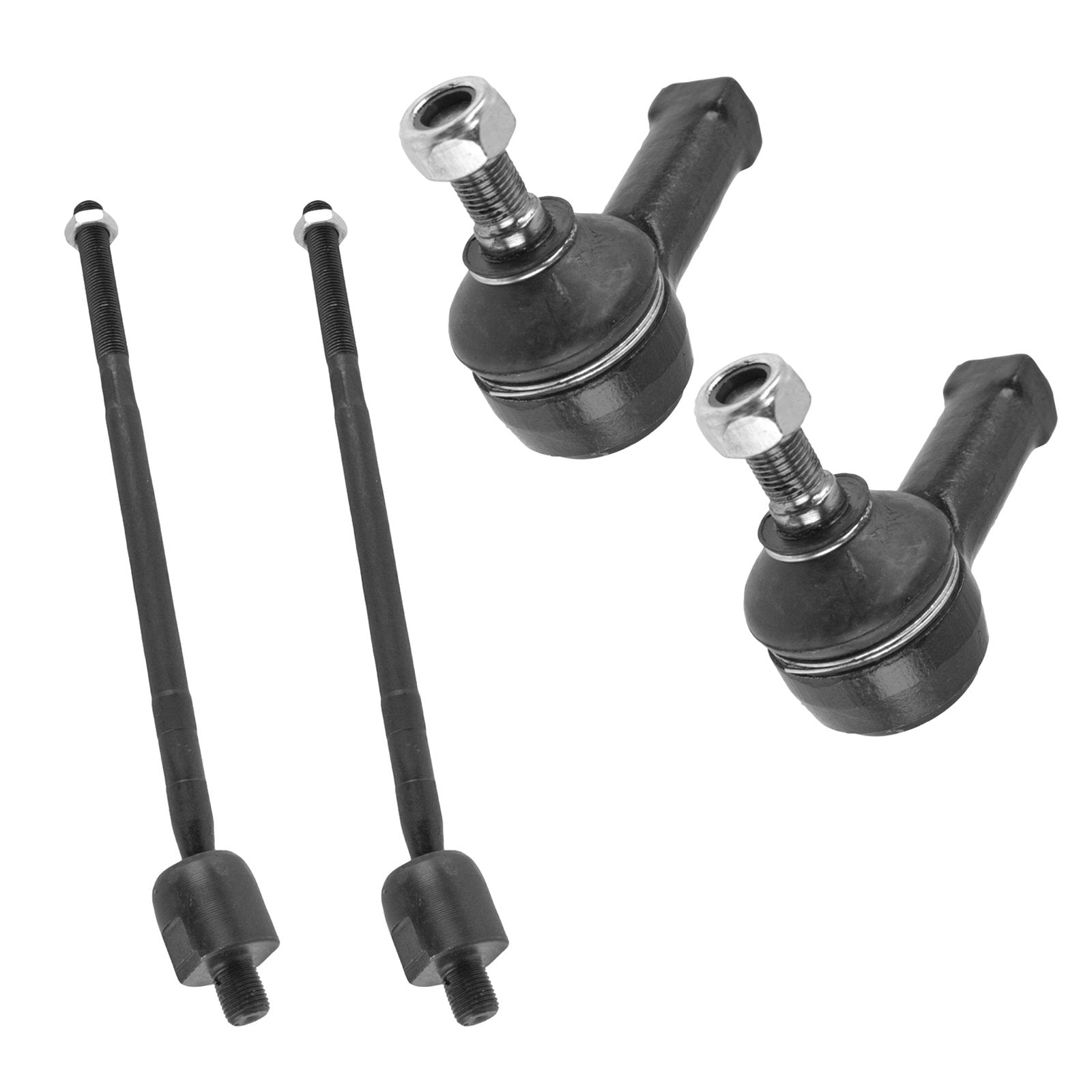 Trq Front Tie Rod Set Compatible With 2001-2006 Hyundai Santa Fe