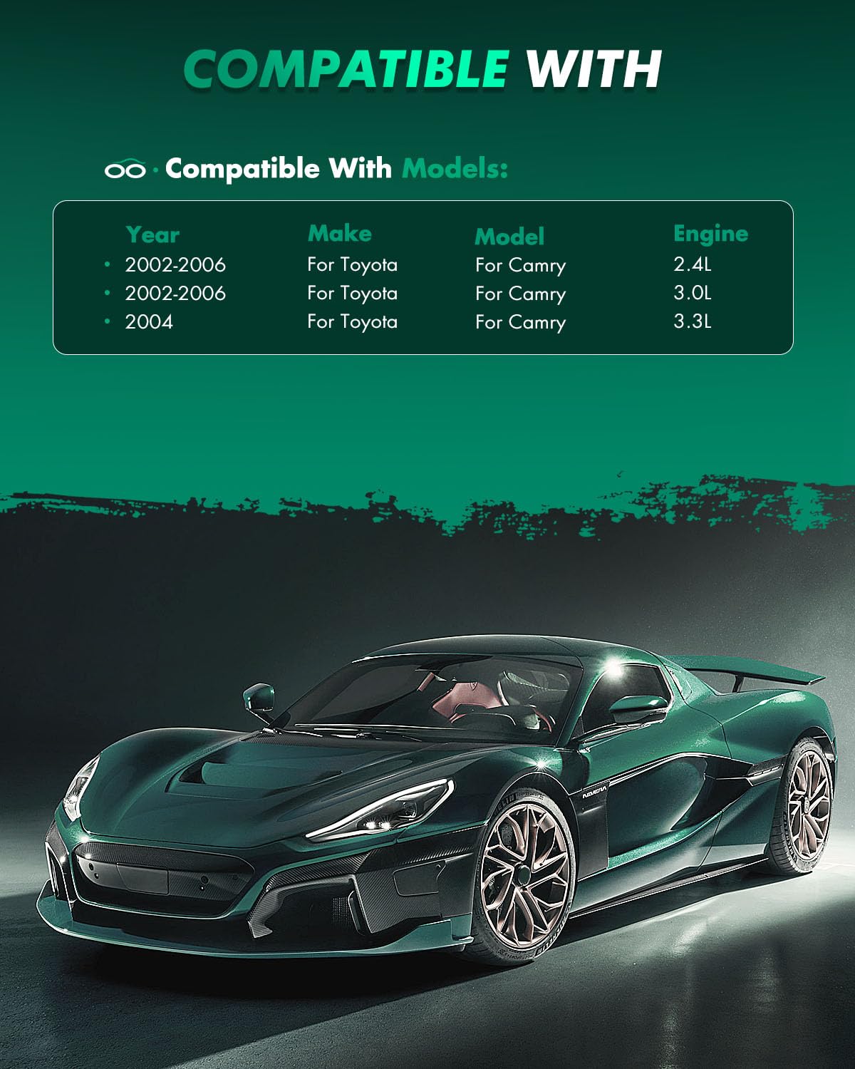 Scitoo D828 D908 Front Rear Brake Pads Sets Fit For Toyota For Camry 2002 2003 2004 2005 2006