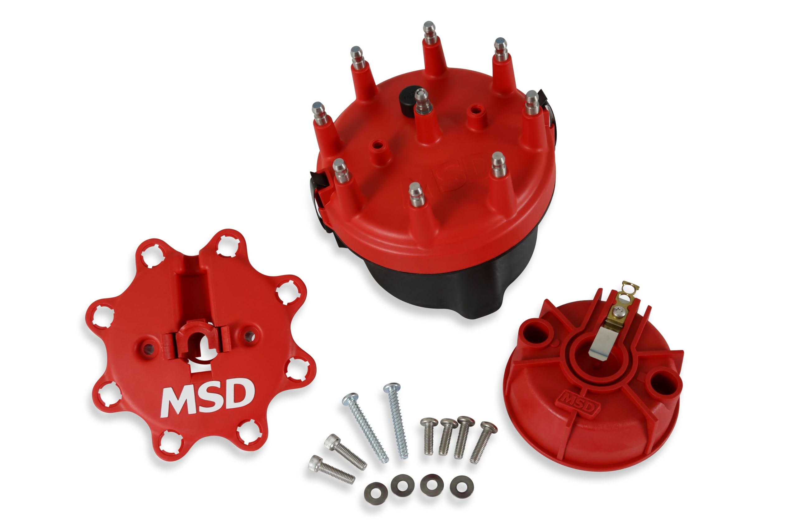 Msd 8445 Cap-A-Dapt Kit, Fixed Rotor