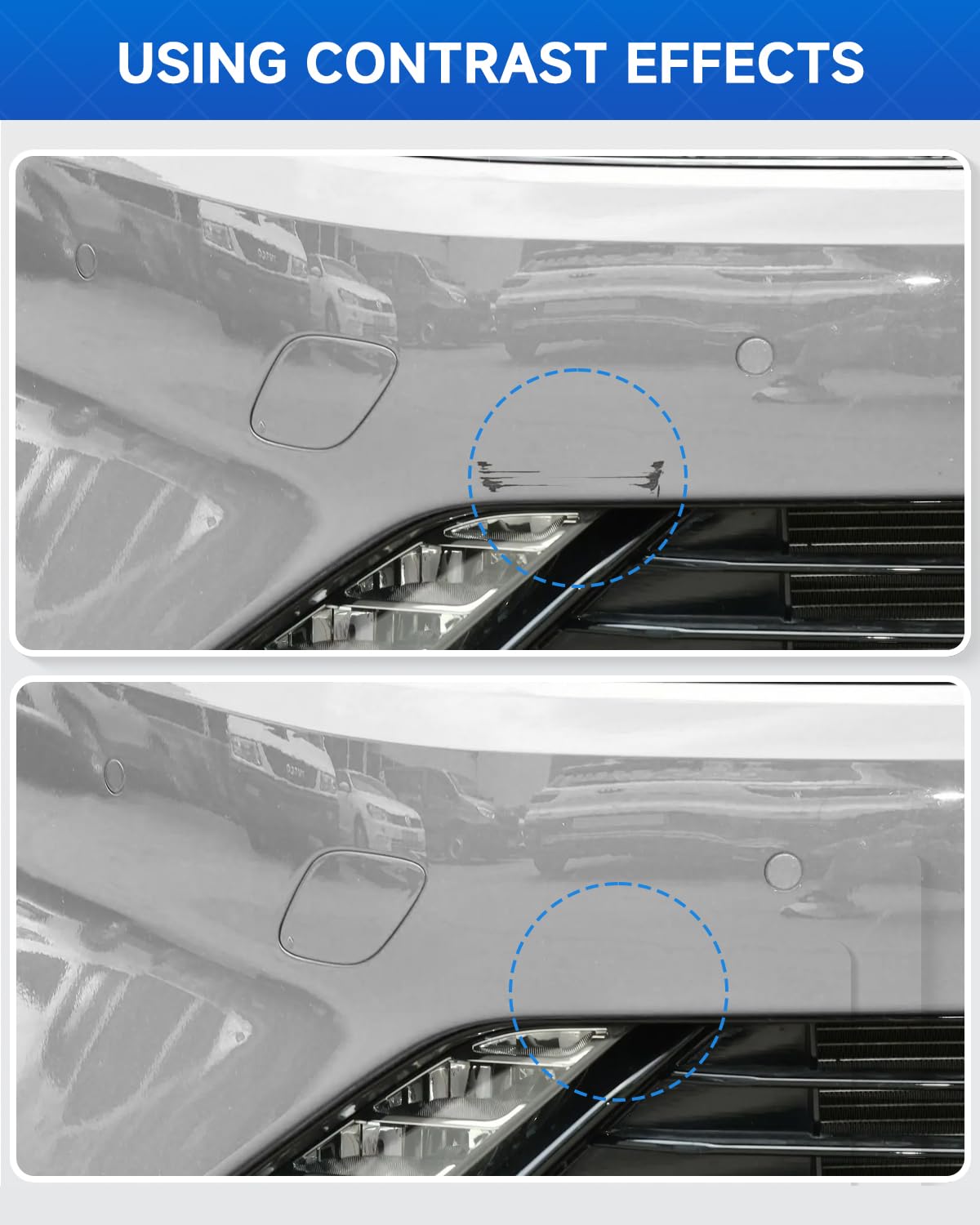 RSACET Bright Silver Metallic(3D/A3D) Touch Up Paint Compatible with Kia Exact Match Touch Up Paint Car Scratch Repair