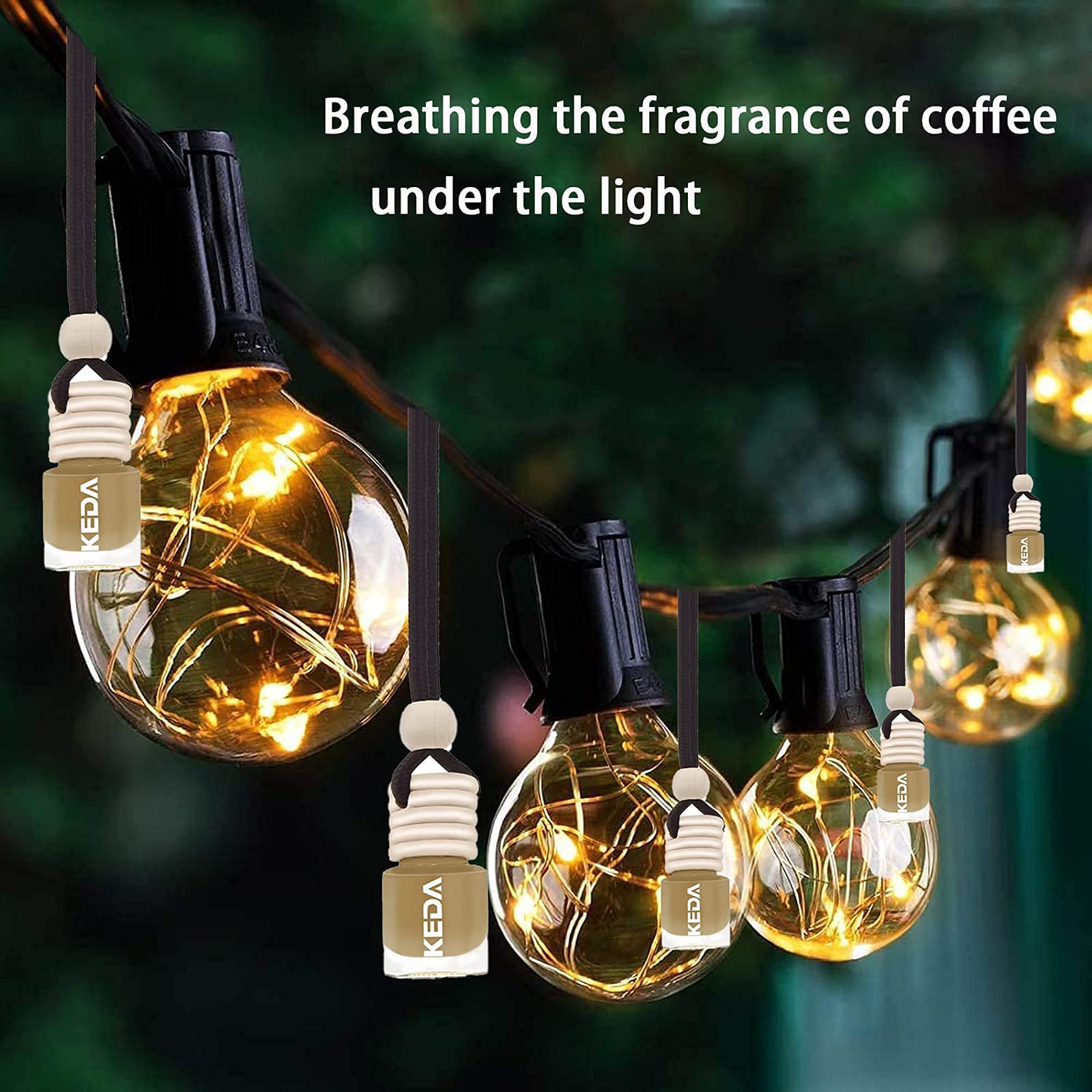 Ikeda Fragrance Car Air Freshener 4Ml Car Scents | 45-Days Keep Fragrance | Automobile Hanging Diffuser Bottles | Remove Auto Od