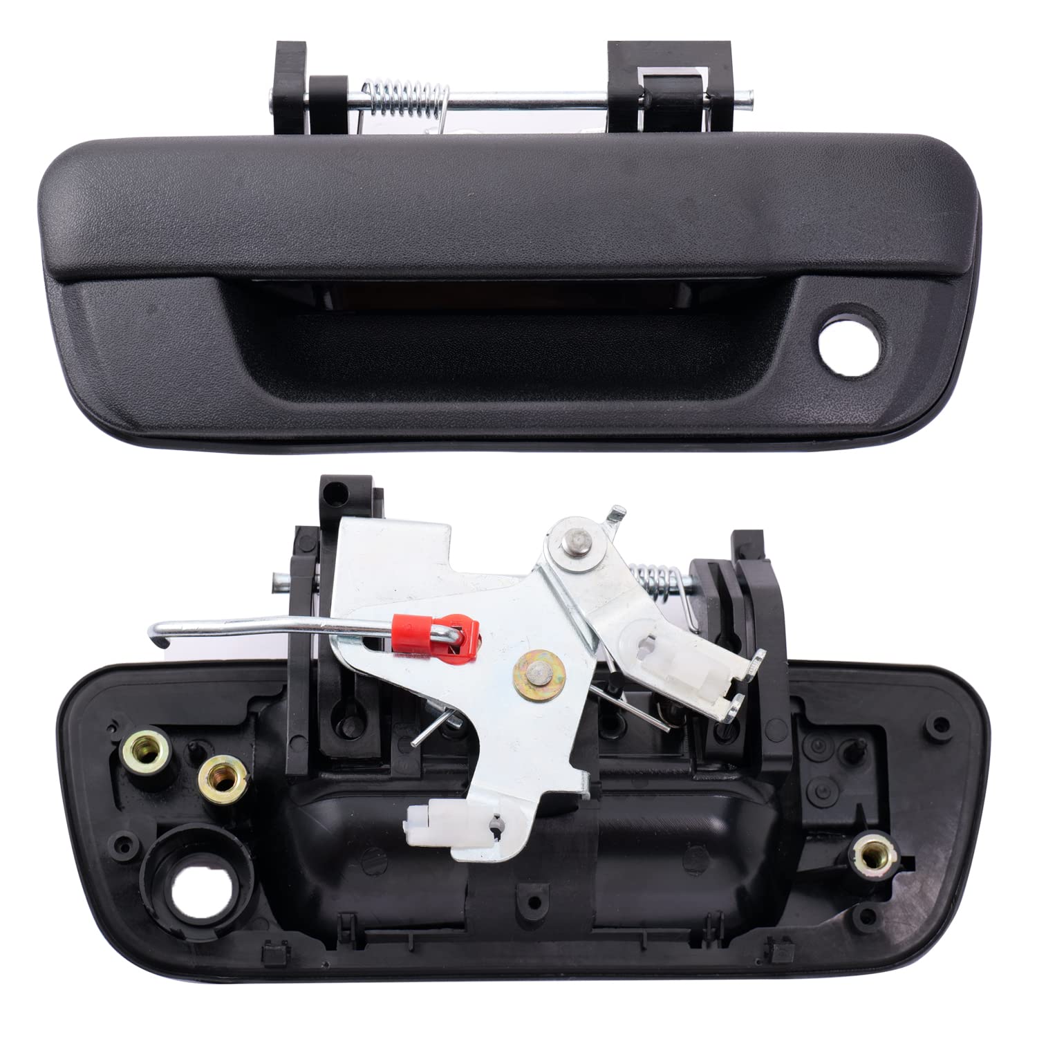 Tailgate Door Handle Compatible With 2004-2012 Chevy Colorado Gmc Canyon,Isuzu I-290 I-370 I-280 2006 2007 2008, Rear Tailgate Latch Replaces# Gm1915118, 25801998