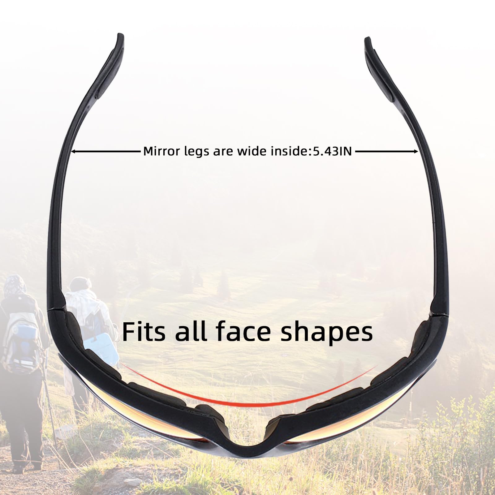 YISUGOOC 4 Pair Motorcycle Glasses Riding Glasses UV Protection Windproof And Dustproof Motorcycle Goggles Foam Cushion Eyeglass