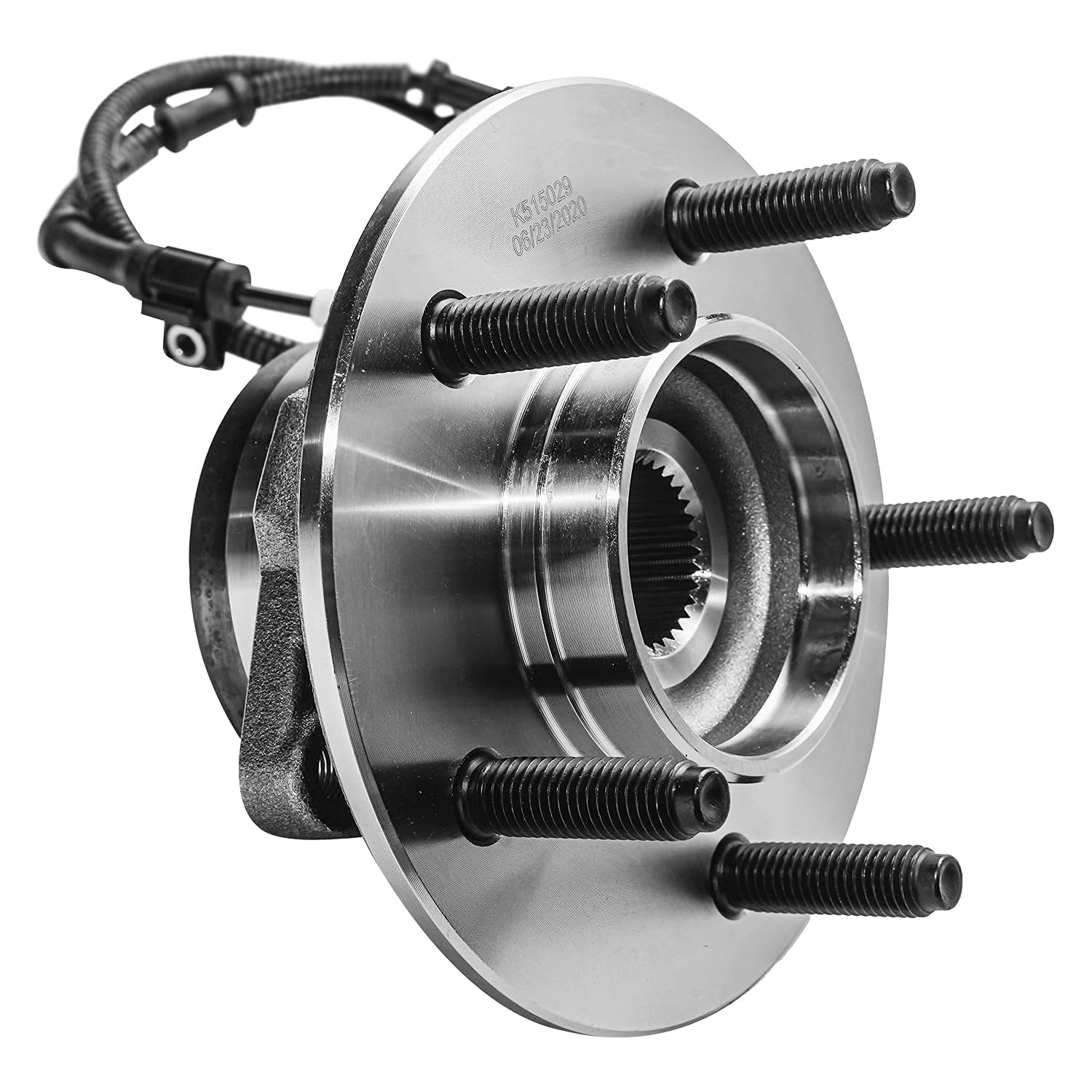 Detroit Axle - 4Wd Front Wheel Bearing Hubs For 2000-2003 Ford F-150 [4-Wheel Abs], Replacement 2001 2002 F-150 [5 Stud, M14 Stu