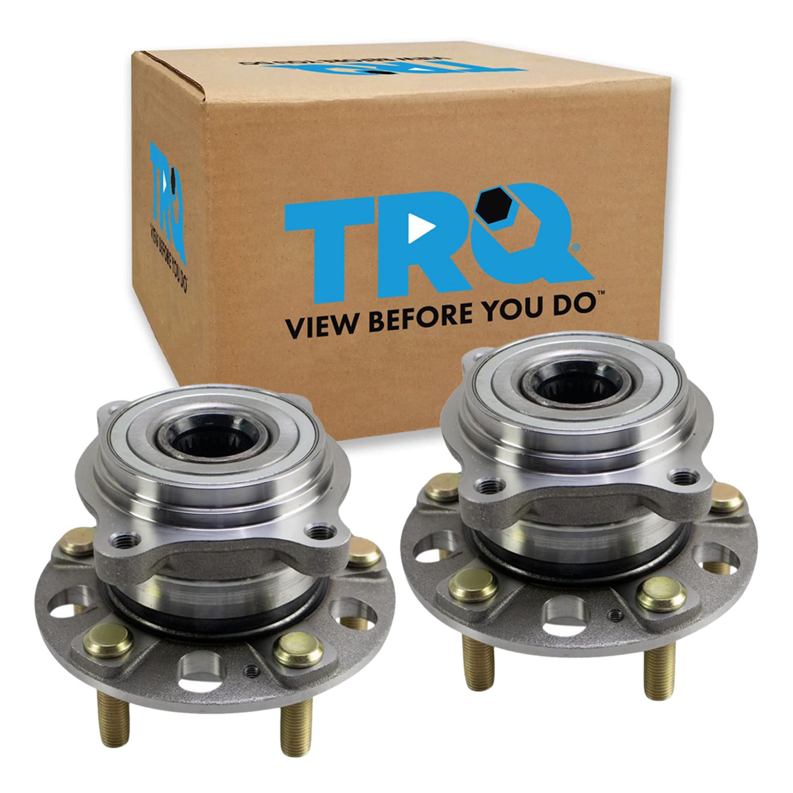 Trq Rear Wheel Hub Bearings Assembly Set Compatible With 2016-2021 Hyundai Tucson Kia Sportage