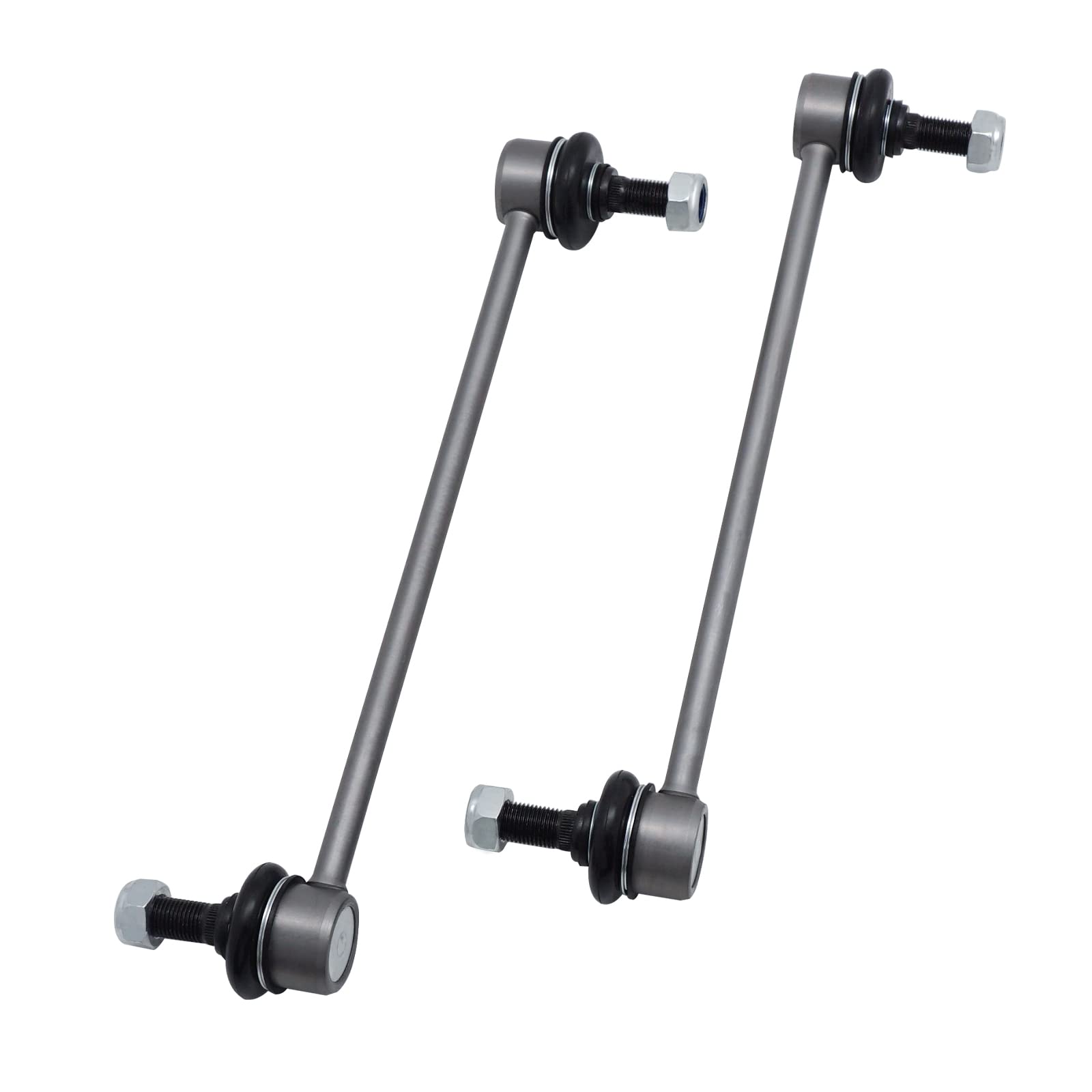 10.63 Zinc-Nickel Alloy Front Left & Right Stabilizer Sway Bar Links For Hyundai Azera 12-17, ­Sonata 12-15, Kia Cadenza 14-16, Optima 12-16 54830-3Q000