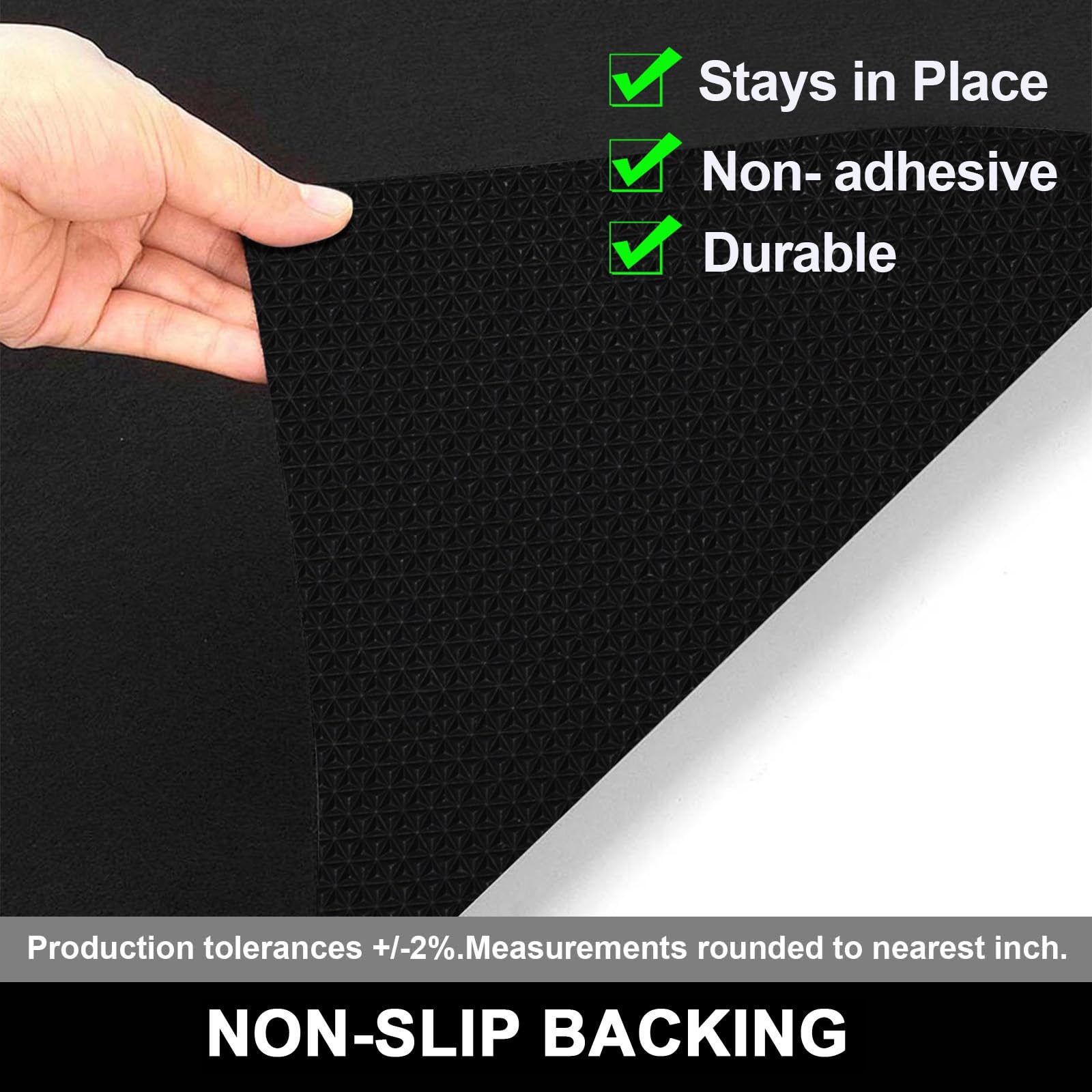 AiBOB Garage Floor Mat, 60 X 72 inches, Oil Spill Mat Under Car, Waterproof Backing Absorbent Pad Protects Floor, Durable, Reusa