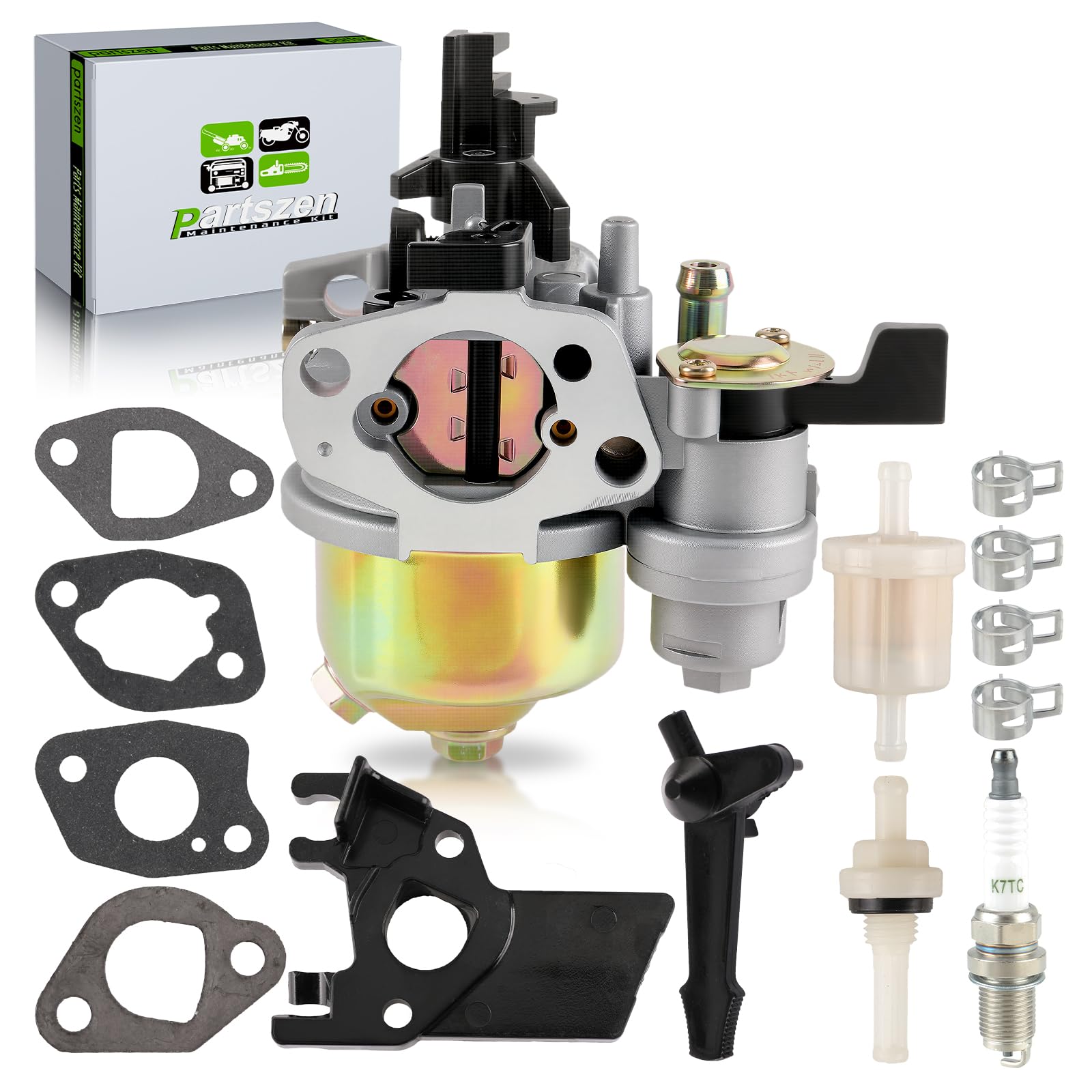 Partszen 596079 595780 592864 Carburetor Tune-Up Kit Fit For 130G32 Series Engine With Parts