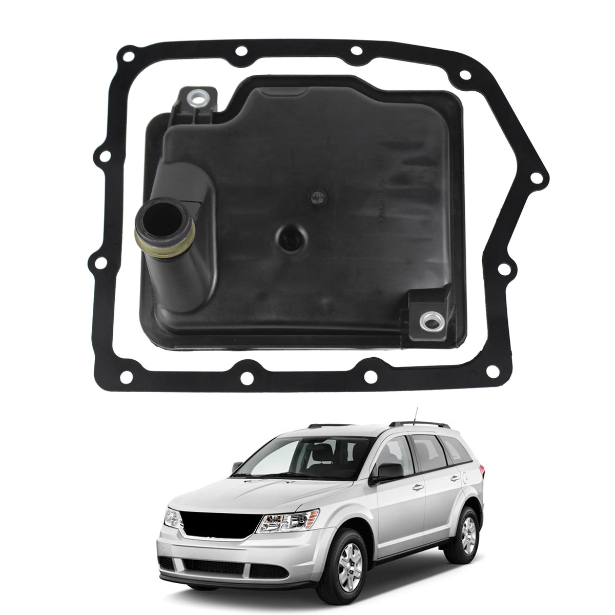 Yzusgomumu 62Te Automatic Transmission Filter Kit Compatible With Dodge Avenger Grand Caravan Journey Chrysler Pacifica Sebring 200 Town And Country Ram C/V Promaster Replaces 68018555Aa Ft1240 58128